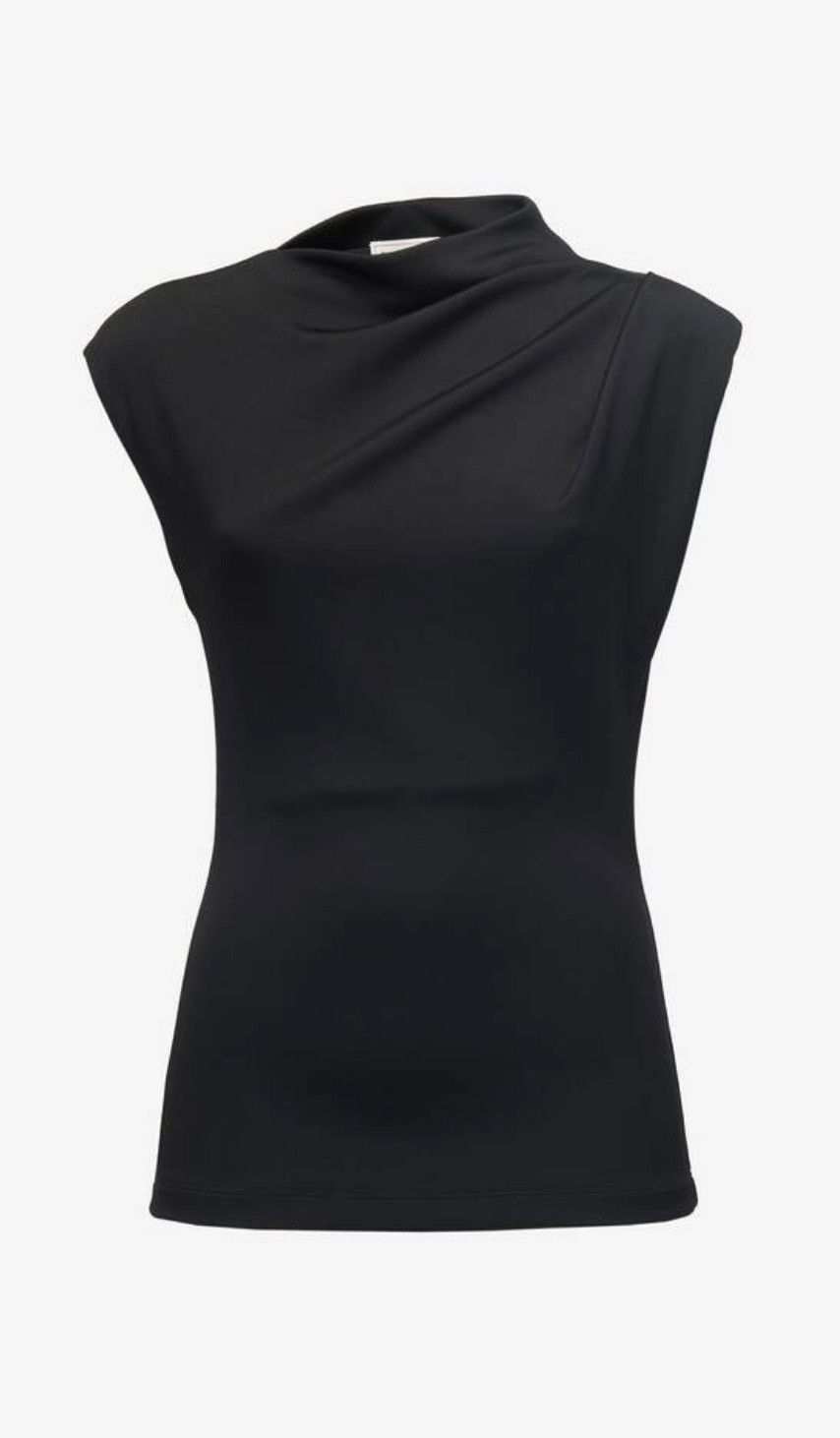Alexander McQueen Alexander McQueen draped asymmetric sleeveless blouse top S Size S / US 4 / IT 40 - 4 Thumbnail