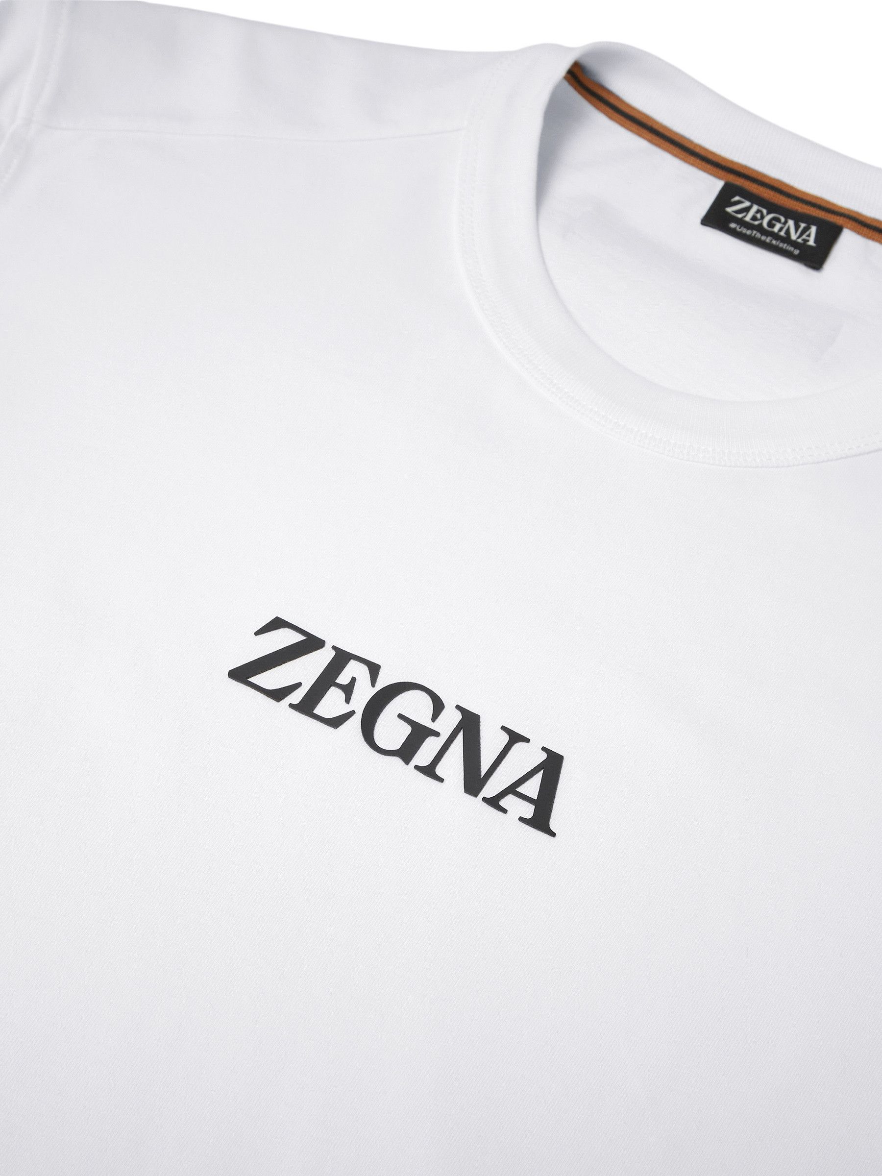 Ermenegildo Zegna E7364-A777-N01 #USETHEEXISTING™ Cotton T-Shirt Size US XXL / EU 58 / 5 - 2 Thumbnail