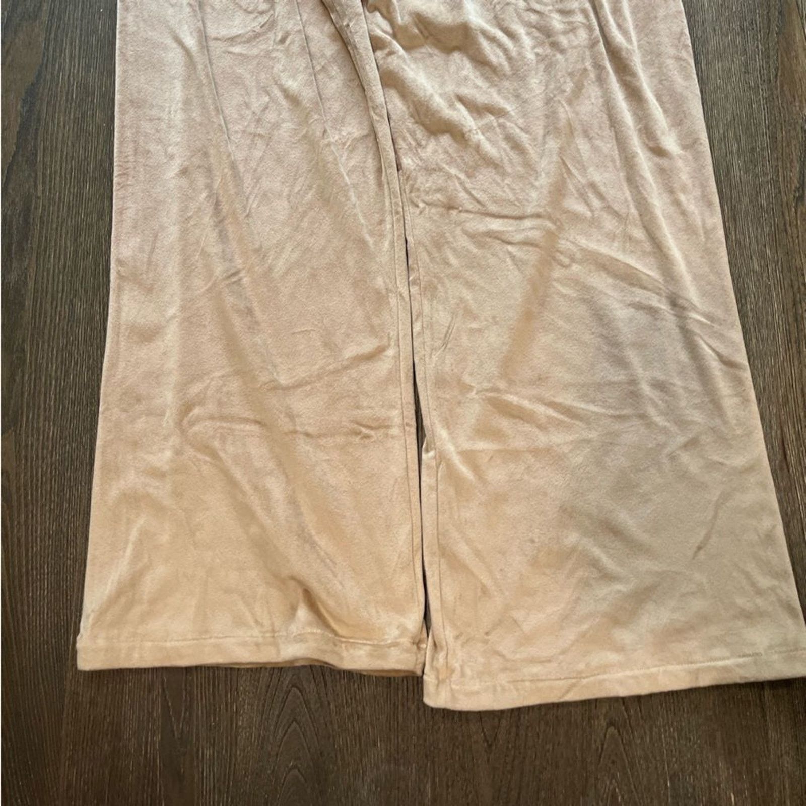 SKIMS NWT Skims Velour Track Pants Honey Size 2X Size 32" / US 10 / IT 46 - 6 Thumbnail