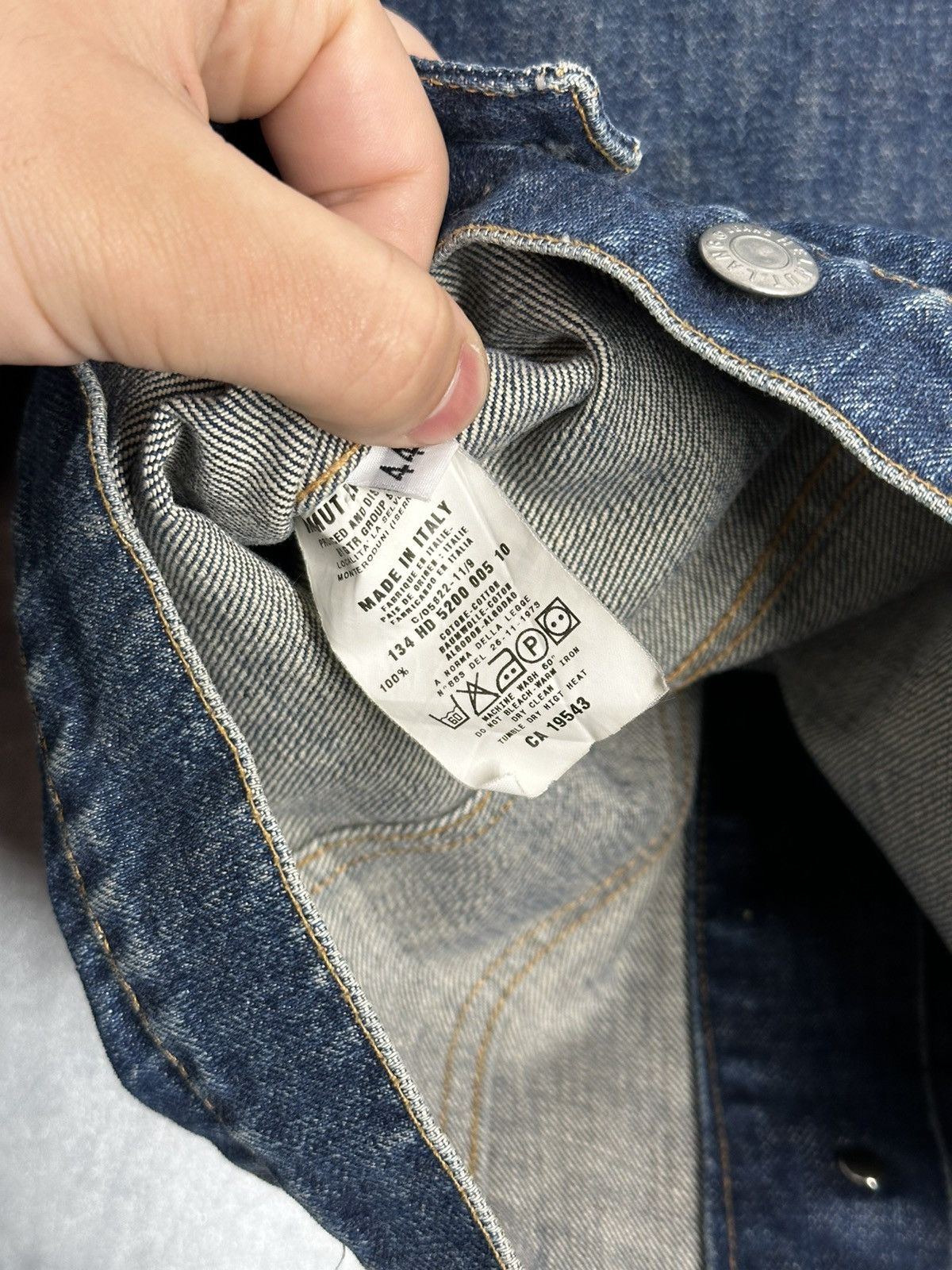 Helmut Lang Vintage Helmut Lang Classic Denim Jeans Size US S / EU 44-46 / 1 - 13 Thumbnail