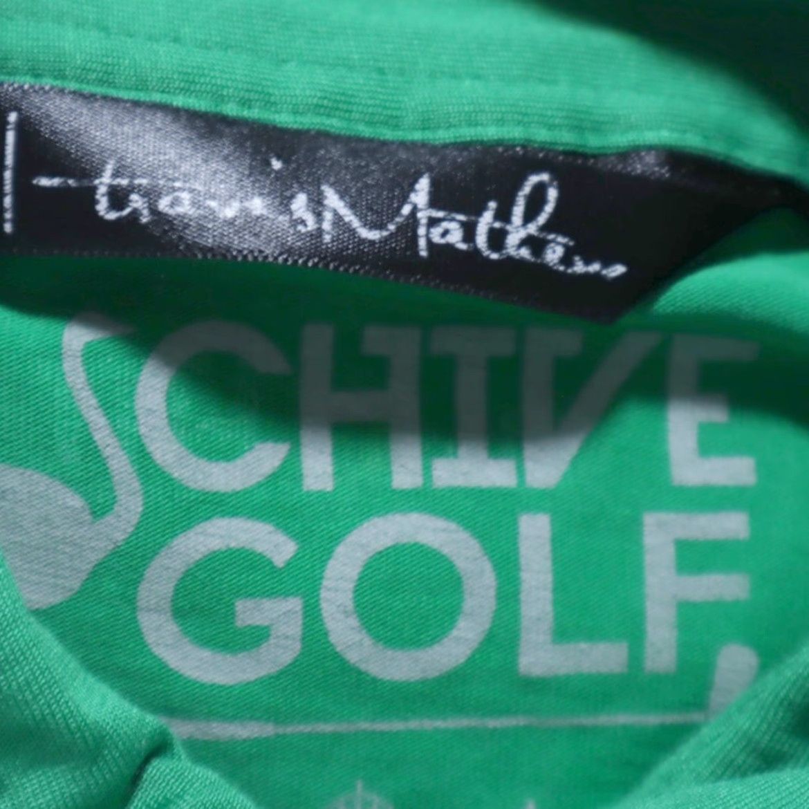 TravisMathew Travis Mathew x Chive Golf Cotton Blend Polo Shirt Green Men's L Size US L / EU 52-54 / 3 - 5 Thumbnail