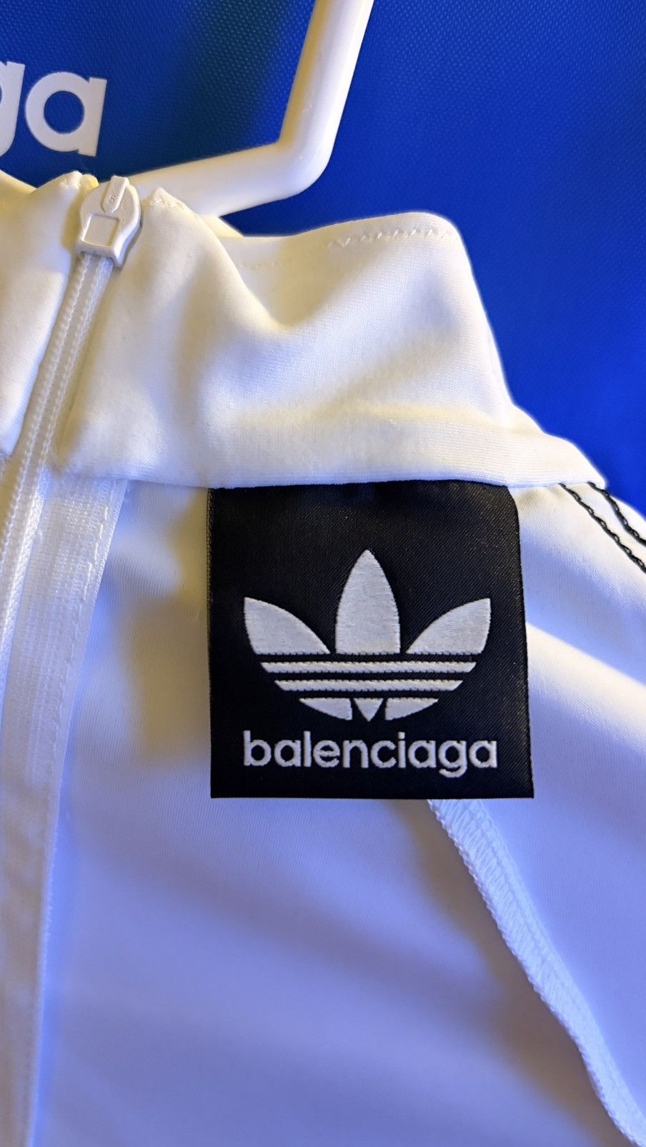 Adidas × Balenciaga Adidas x Balenciaga Athletic Top Shirt White F36 Size XS / US 0-2 / IT 36-38 - 4 Thumbnail