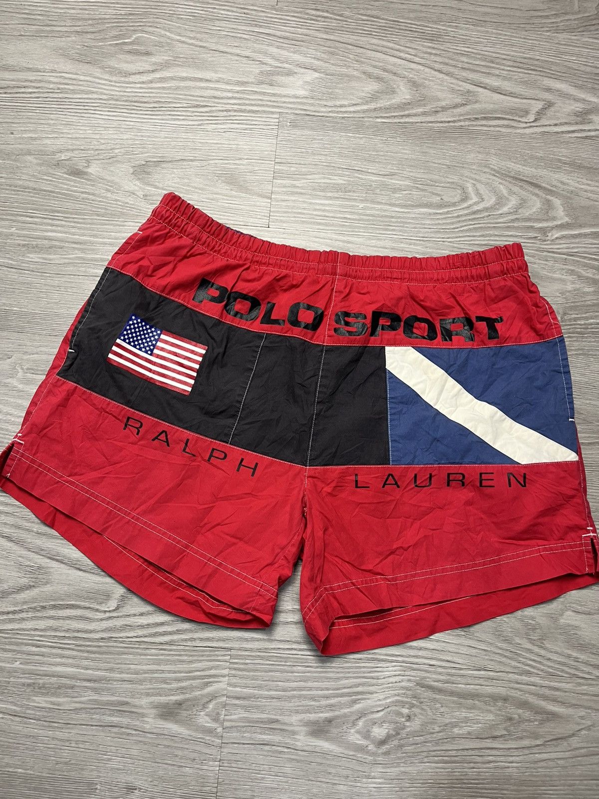 Polo Ralph Lauren Vintage 90s Polo Sport Short Pants Size US 32 / EU 48 - 5 Thumbnail
