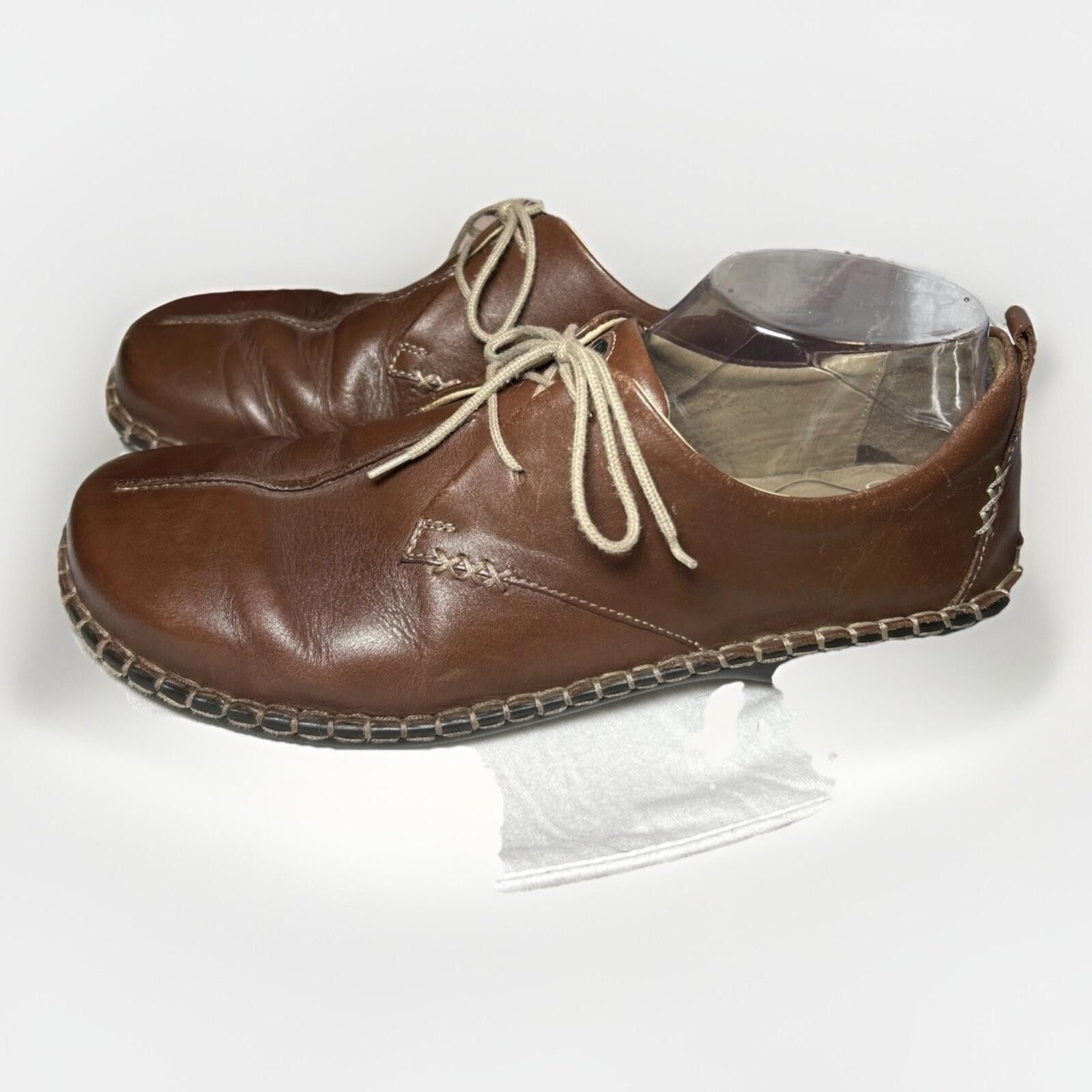 JOSEF SEIBAL JOSEF SEIBEL Lindsay Leather Moccasin Lace-Up ComfortShoes Size US 8 / IT 38 - 2 Thumbnail