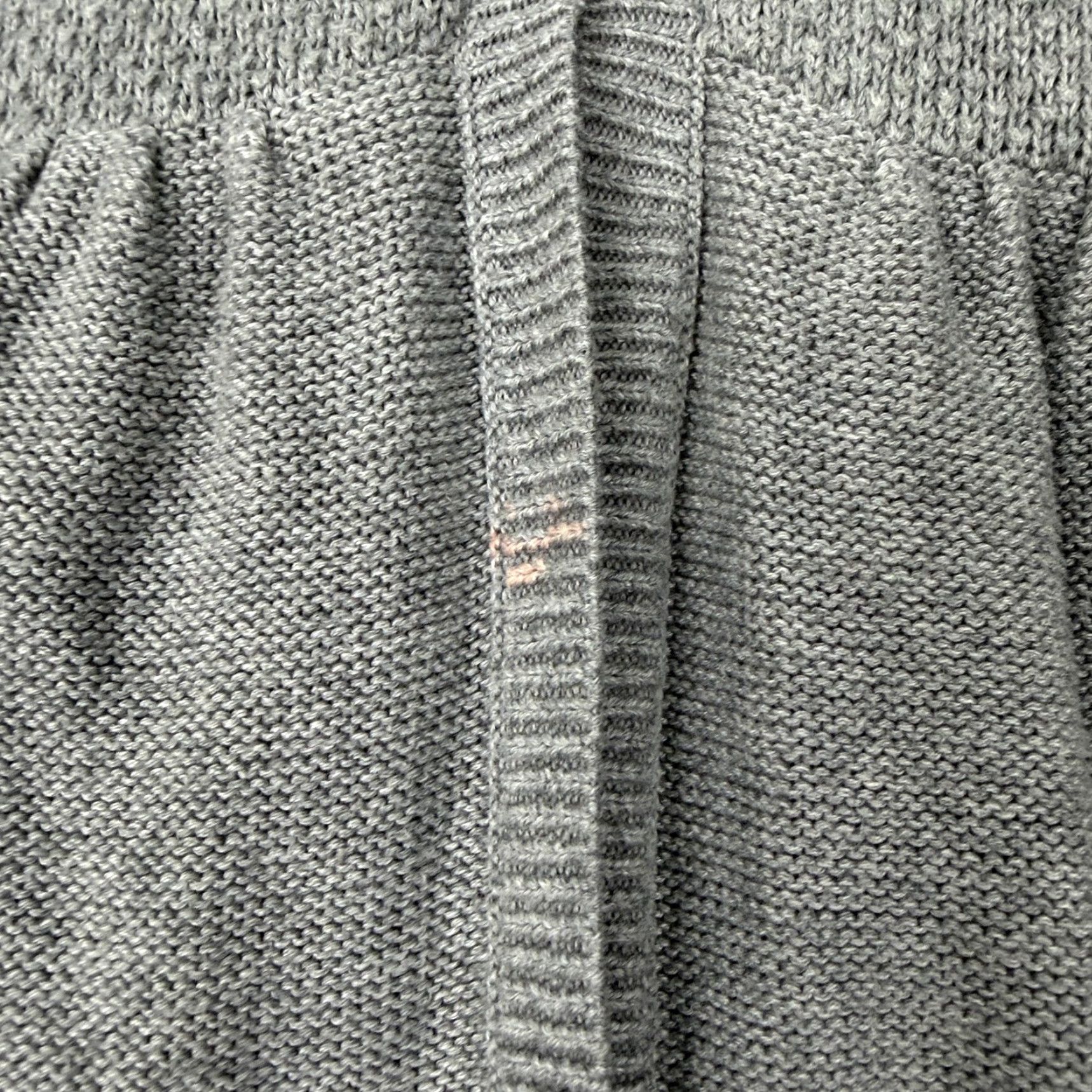 Eddie Bauer Eddie Bauer Cardigan Womens Large Gray Silk Blend Button Front Peplum Size L / US 10 / IT 46 - 4 Thumbnail