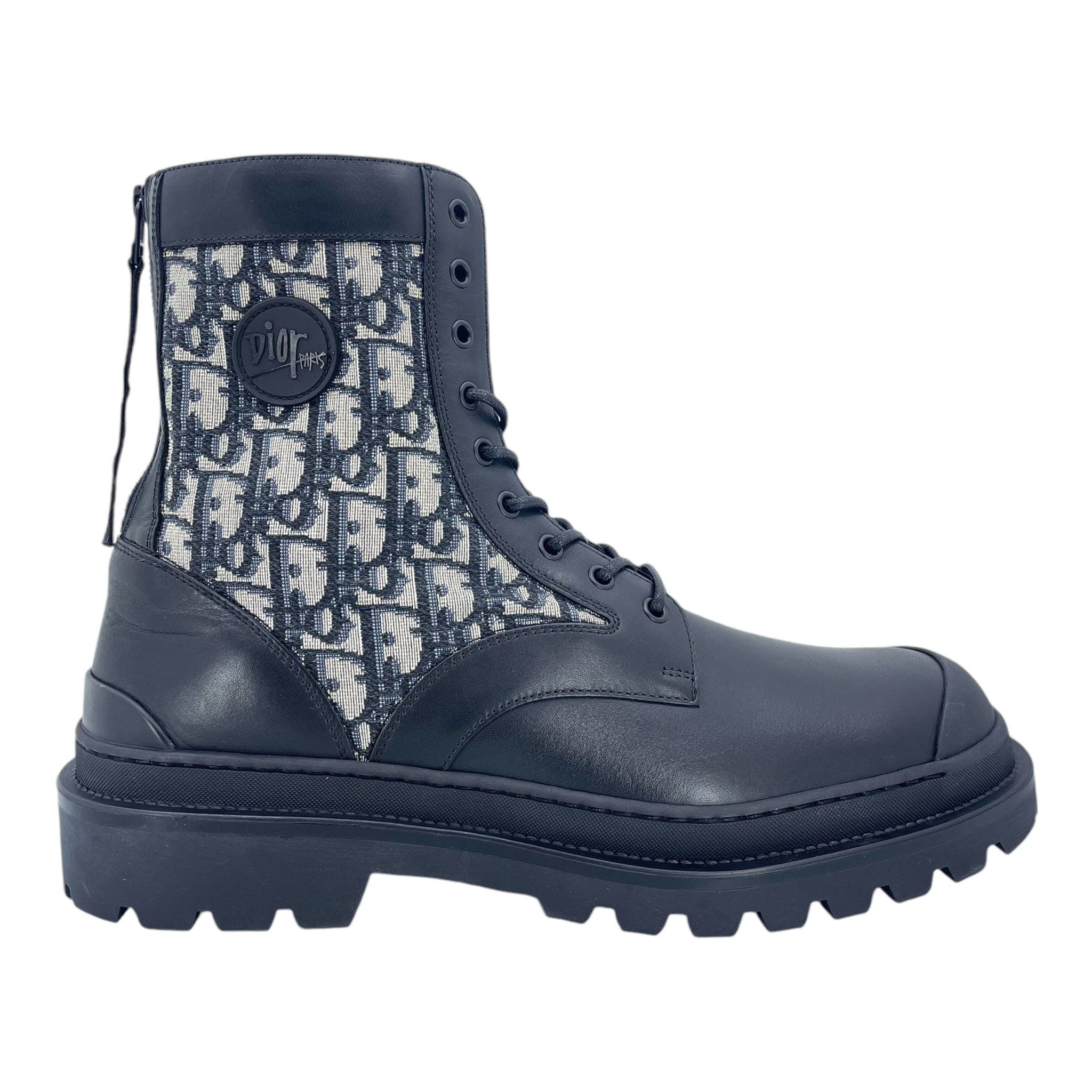 Dior × Kris Van Assche Dior Homme KVA 12AW Calf Skin Zip Boots