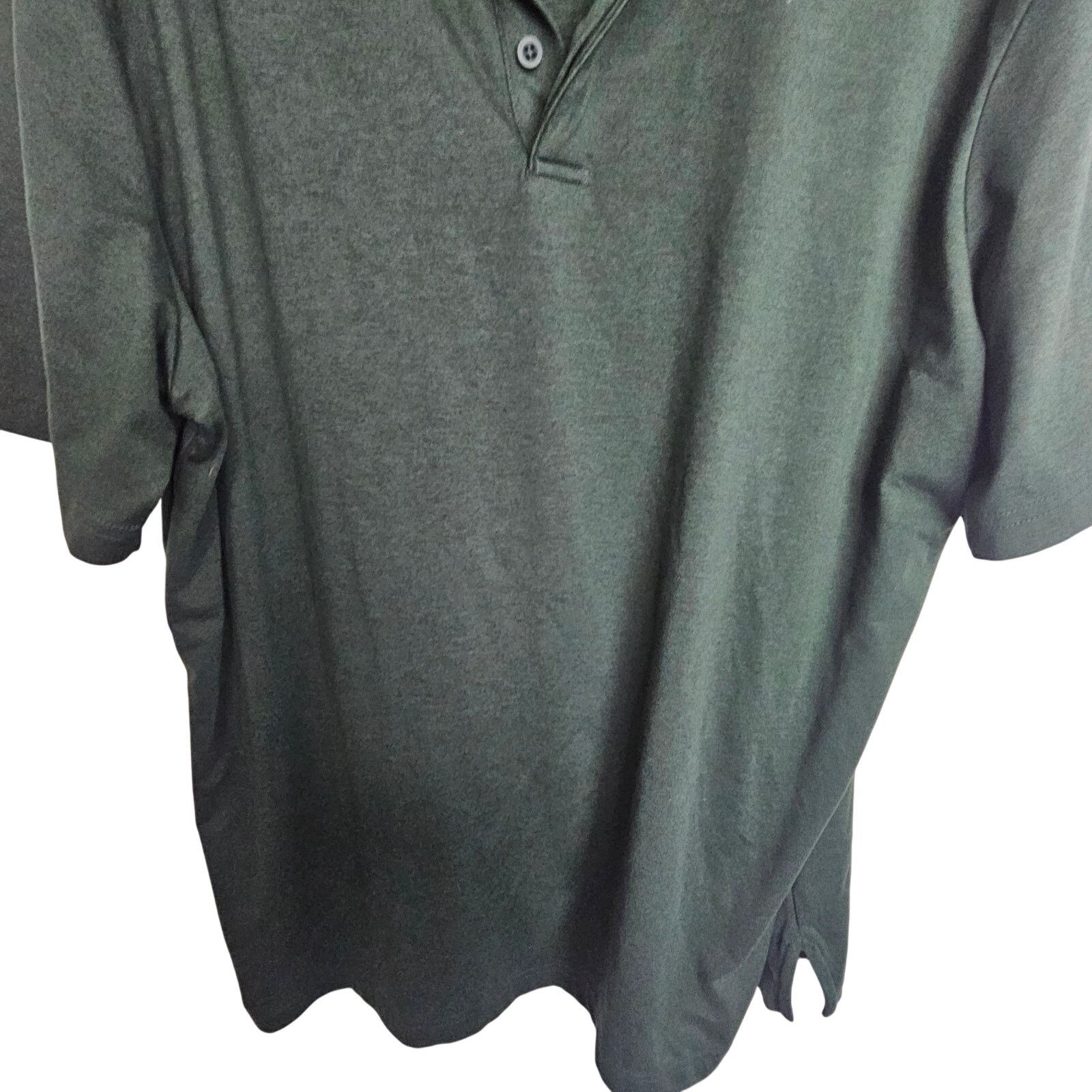 PB 0110 01.Algo Polo Shirt Green Short Sleeve Pullover Top Men XL Size US XL / EU 56 / 4 - 3 Thumbnail