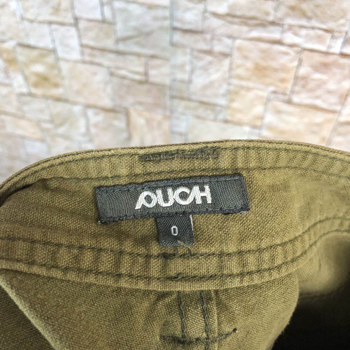 Japanese Brand Ouch Green utility tactical Cargo Multipocket Pants #A586 Size US 28 / EU 44 - 21 Thumbnail