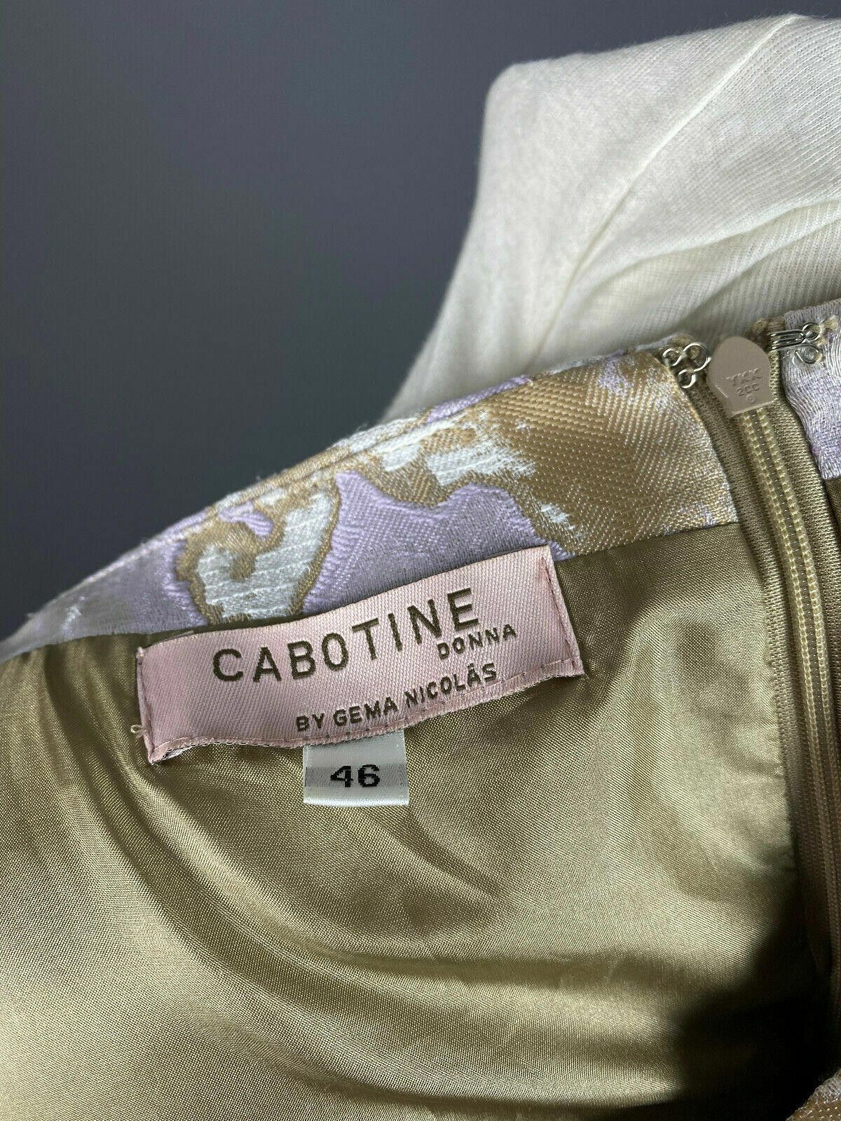 Designer Cabotine Donna by Gemma Nicolas Short Sleeve Dress Size 46 Size M / US 6-8 / IT 42-44 - 10 Thumbnail