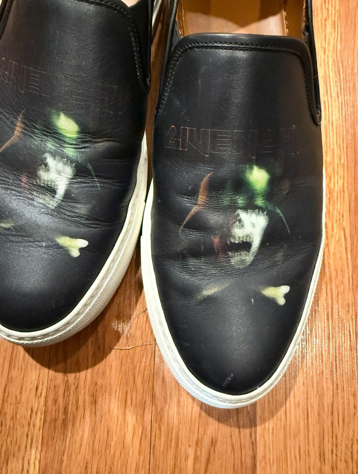 Givenchy GIVENCHY ARMY SKULL SNEAKER Size US 11 / EU 44 - 2 Thumbnail