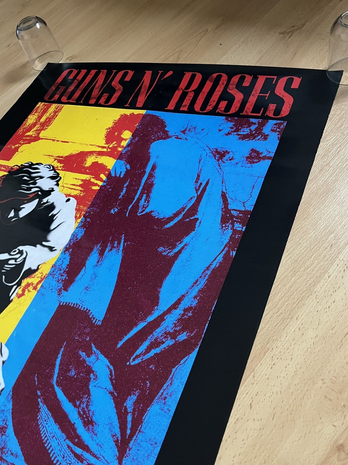 Band Tees × Guns N' Roses Guns N Roses x Use Your Illusion poster Size ONE SIZE - 2 Thumbnail
