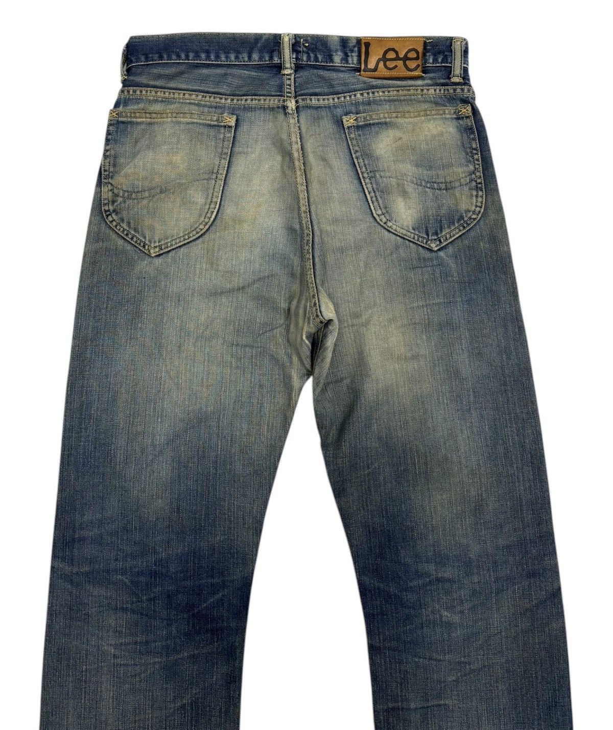 Lee 🔥Vintage Steal🔥Lee Cowboy Selvedge Denim Jeans Distressed Size US 31 - 4 Thumbnail