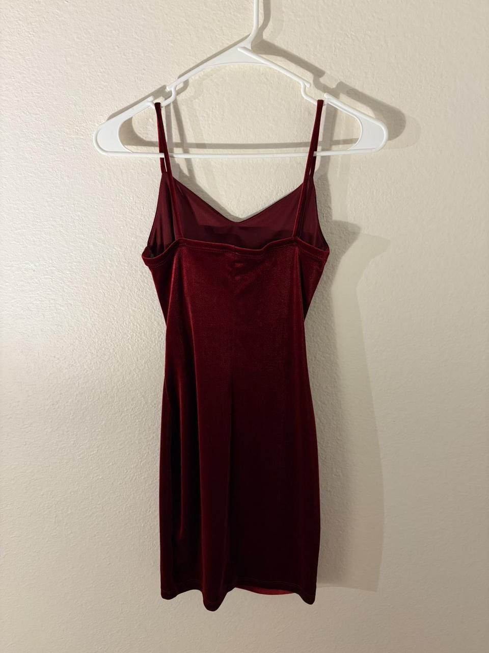 Windsor Smith windsor dark red velvet mini dress Size XS / US 0-2 / IT 36-38 - 2 Thumbnail