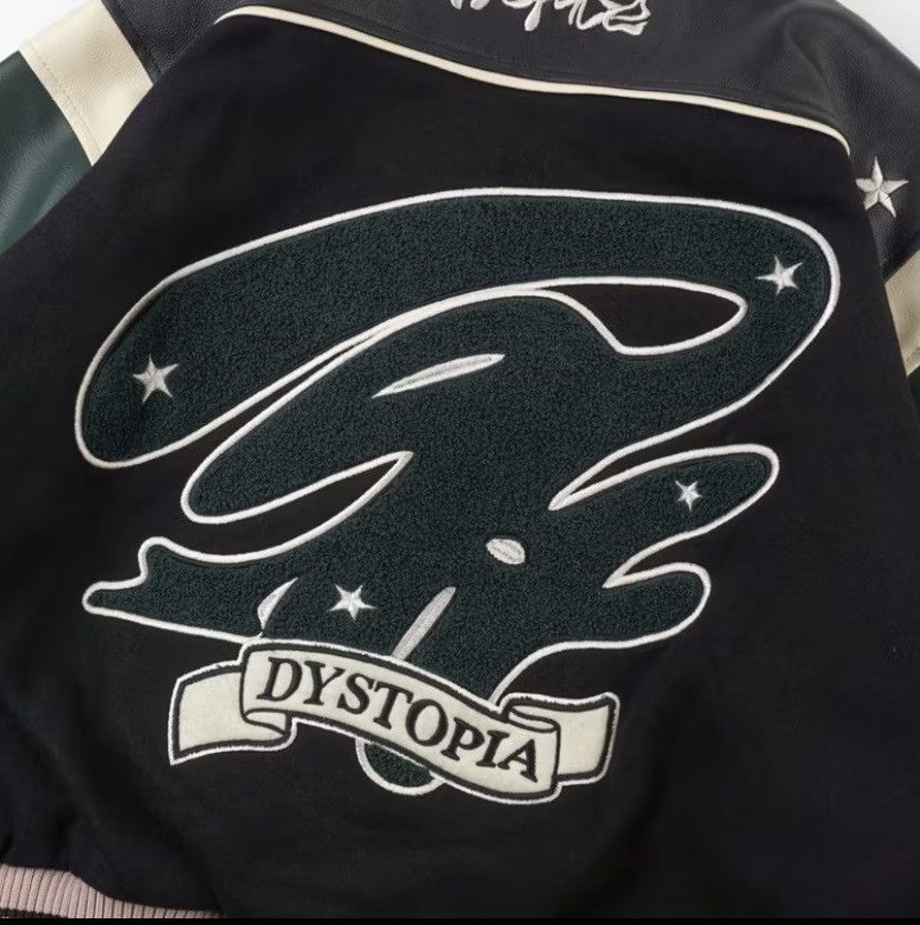 Dystopia varsity jacket preface streetwear