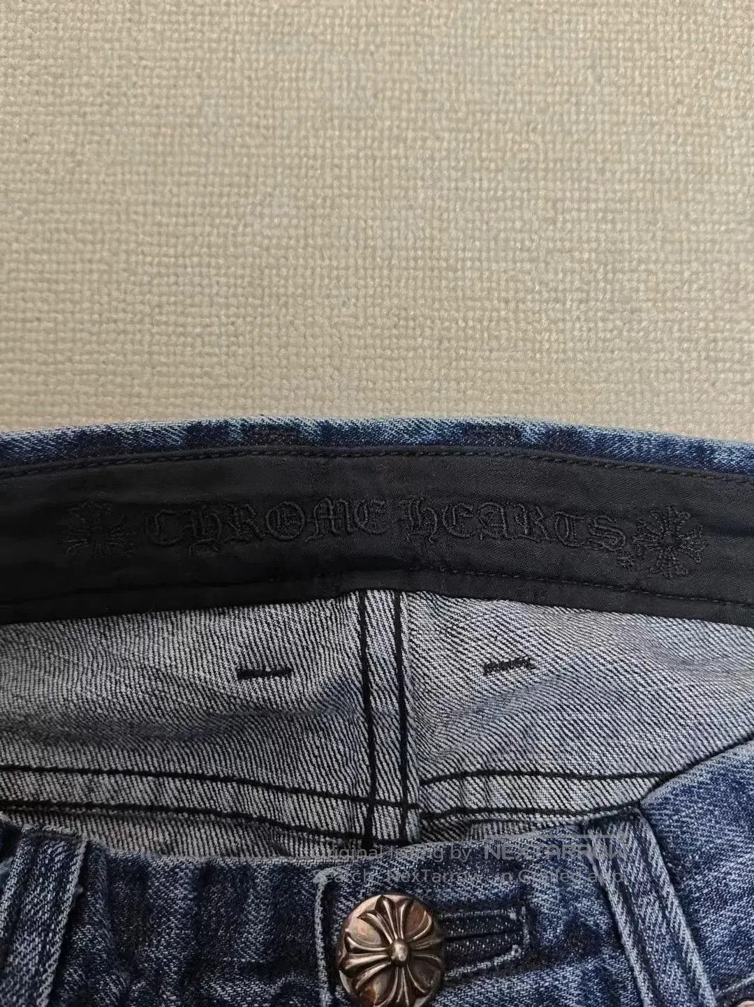 Chrome Hearts Chrome Hearts Mattyboy Horsehair Patchwork Jeans. Size 28" / US 6 / IT 42 - 6 Thumbnail