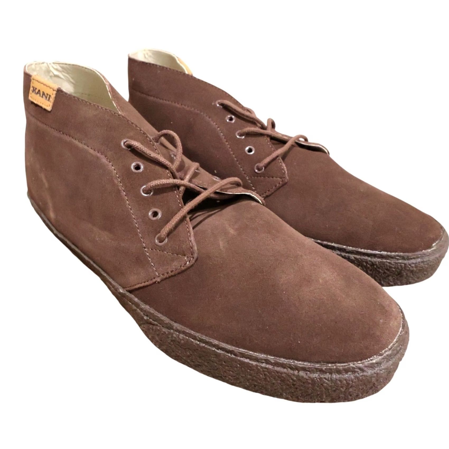 Karl Kani Karl Kani Delancy Chukka Boots Mens 13 Brown Suede Lace Up Size US 13 / EU 46 - 3 Thumbnail