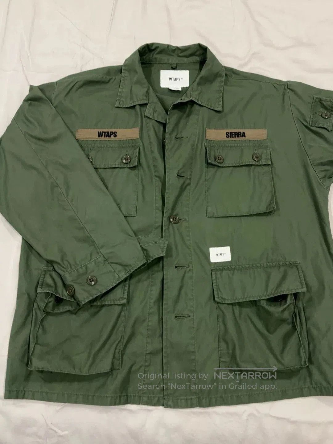 Wtaps WTAPS JUNGLE LS 01 Work Shirt. Size US S / EU 44-46 / 1 - 2 Thumbnail