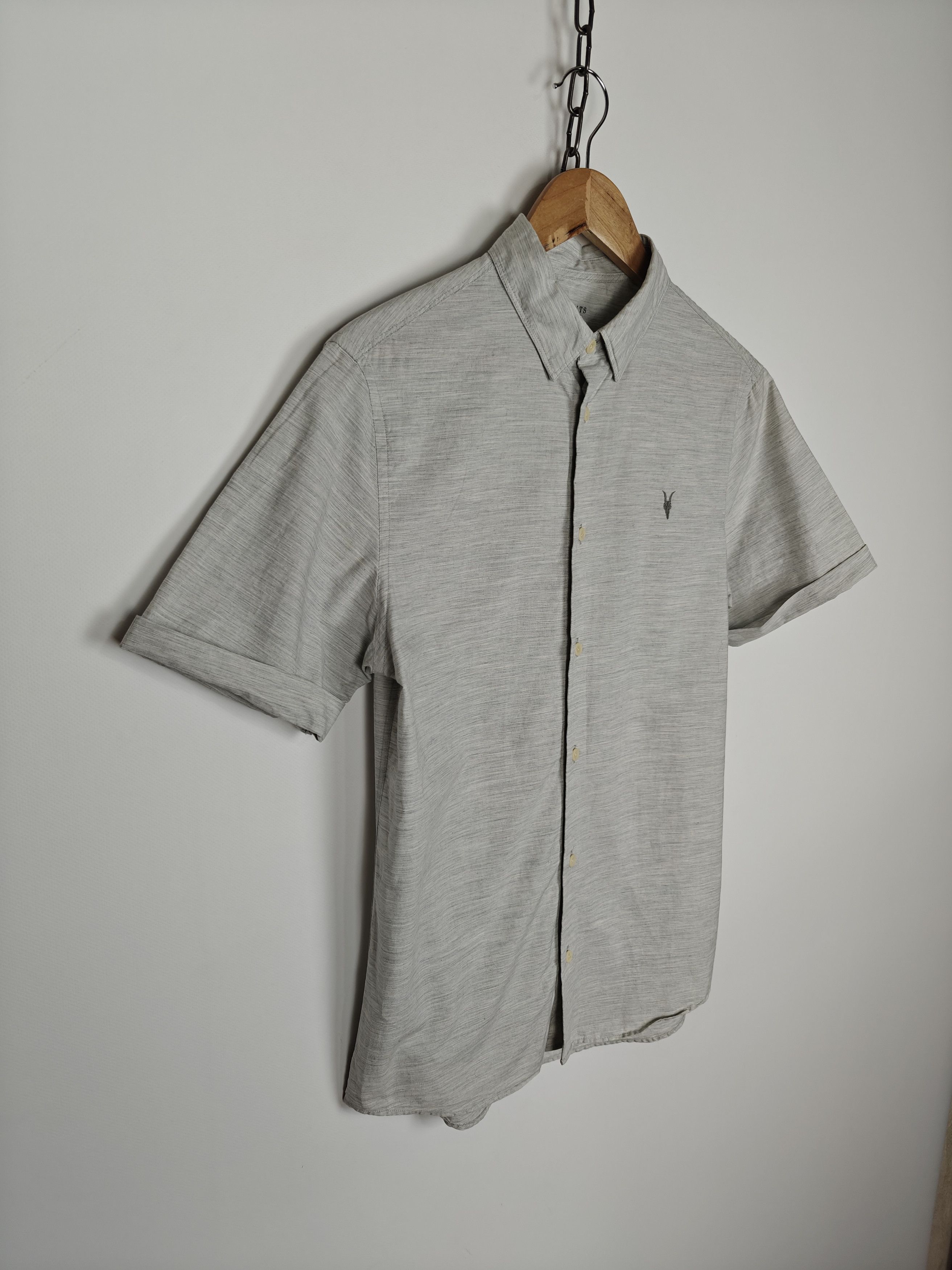 Allsaints Allsaints Avila SS Shirt Small Logo Gray size S Size US S / EU 44-46 / 1 - 5 Thumbnail