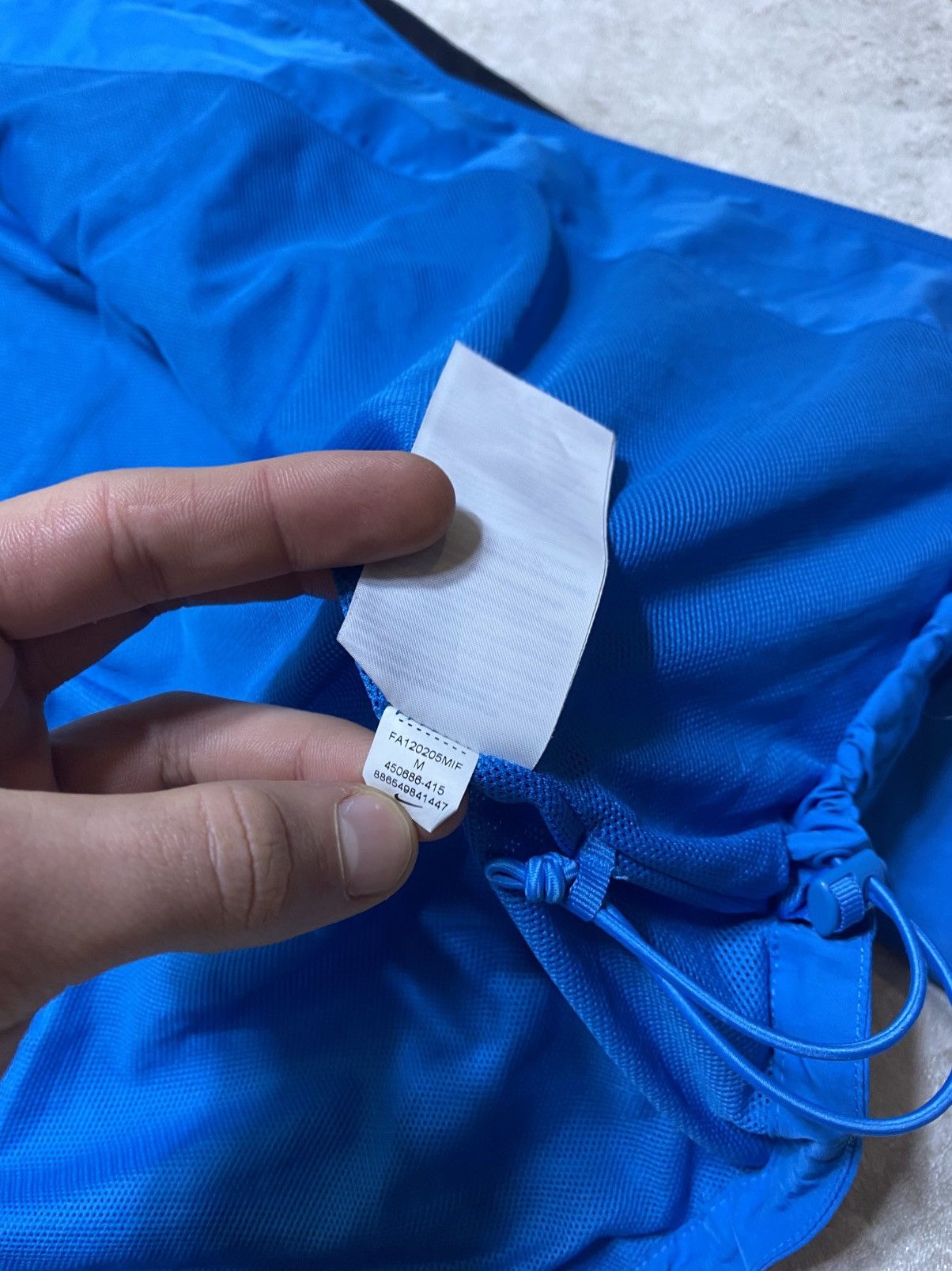 Nike Rare Vintage Nike Nylon Track Suit Y2K Swoosh Drill Size US 32 / EU 48 - 7 Thumbnail