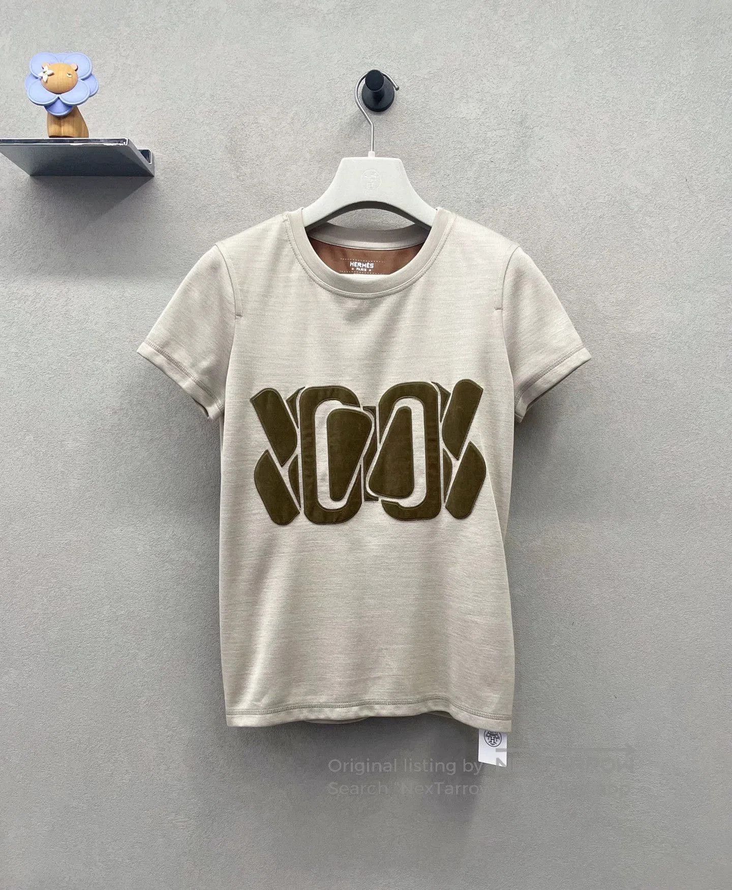 Hermes Hermes Beige Short Sleeve T-shirt. Size US XS / EU 42 / 0 - 1 Thumbnail