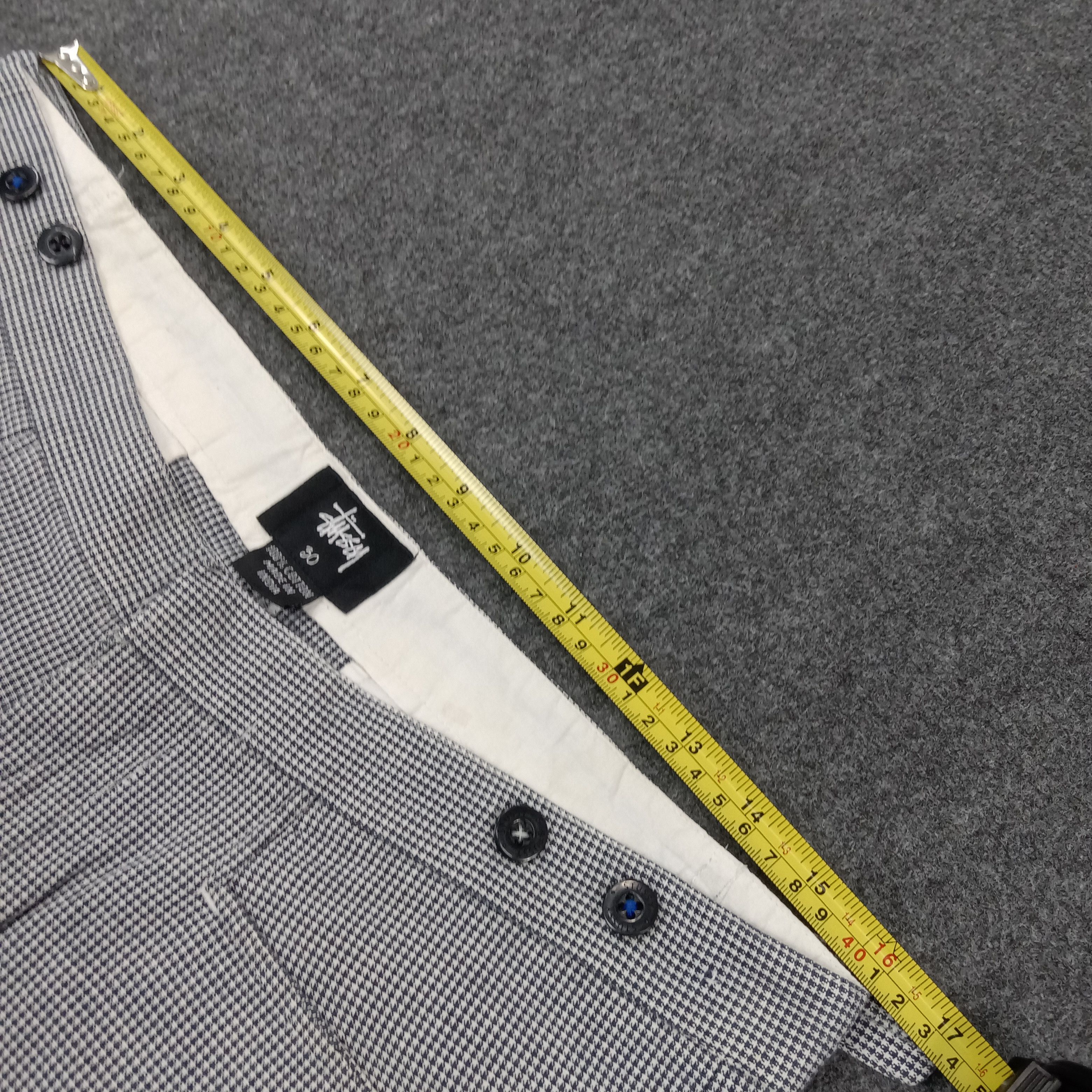 Stussy × Vintage Stussy American Streetwear Brand Short Pants C217N16 Size US 33 - 6 Thumbnail