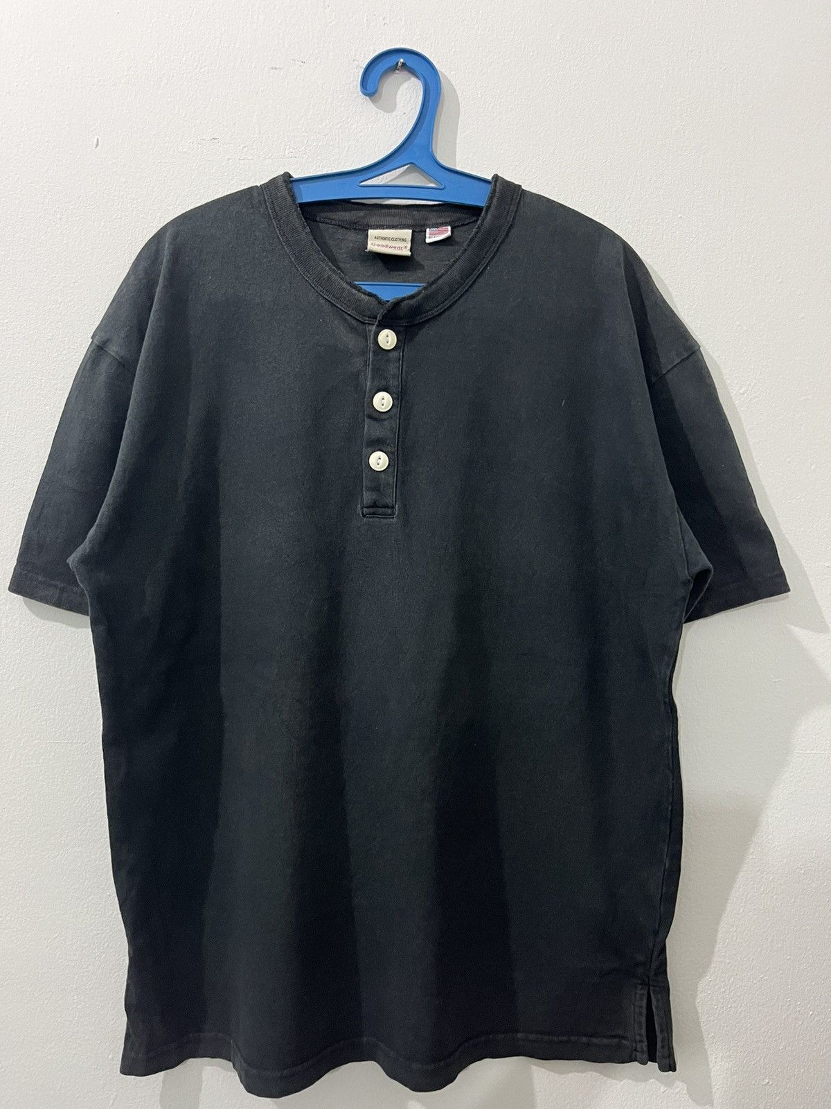 Vintage GOODWEAR USA COTTON BUTTONED SHIRTS Size US L / EU 52-54 / 3 - 1 Thumbnail