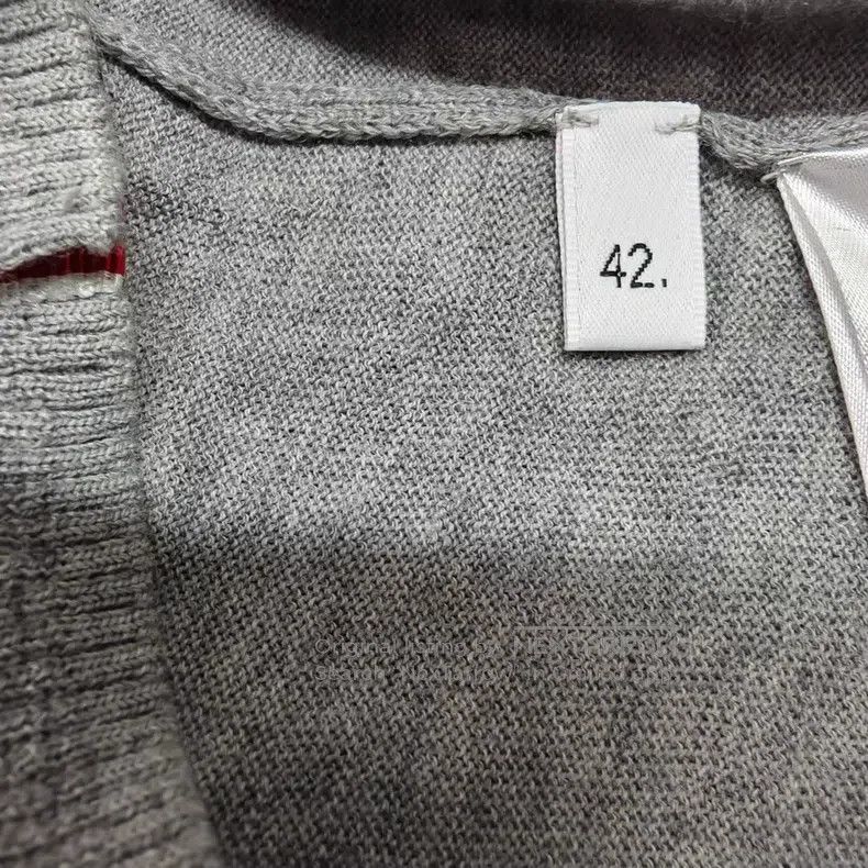 Thom Browne Thom Browne Grey Wool Cardigan Size US XS / EU 42 / 0 - 5 Thumbnail
