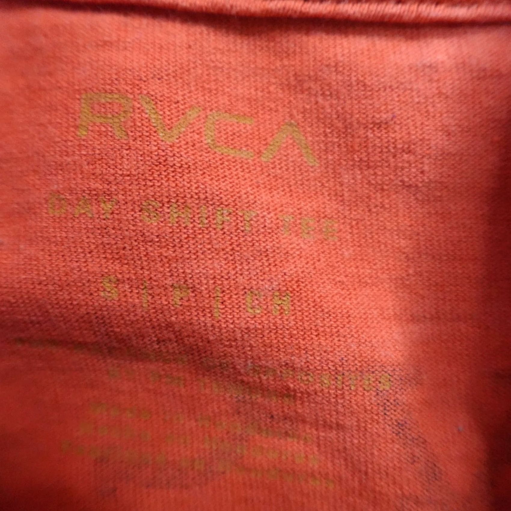 RVCA VINTAGE RVCA Shirt Small Red Double Sided Brooklyn KCDC Skateshop Rat Skateboarding Shirt Mens S Red USA 90s Size US S / EU 44-46 / 1 - 6 Thumbnail
