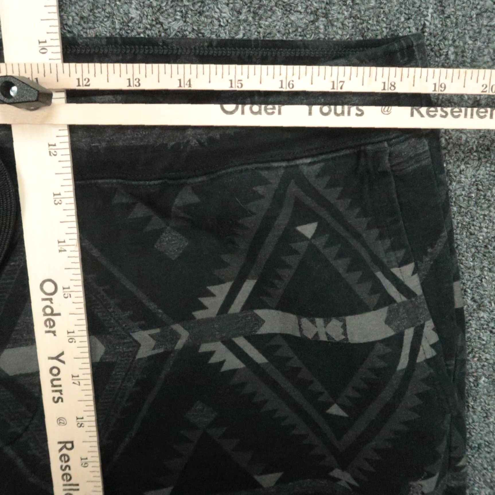Polo Ralph Lauren VINTAGE Polo Ralph Lauren Pants Men 2XL Black Gray Aztec Southwestern Jogger Zip Pocket Size US XXL / EU 58 / 5 - 7 Thumbnail