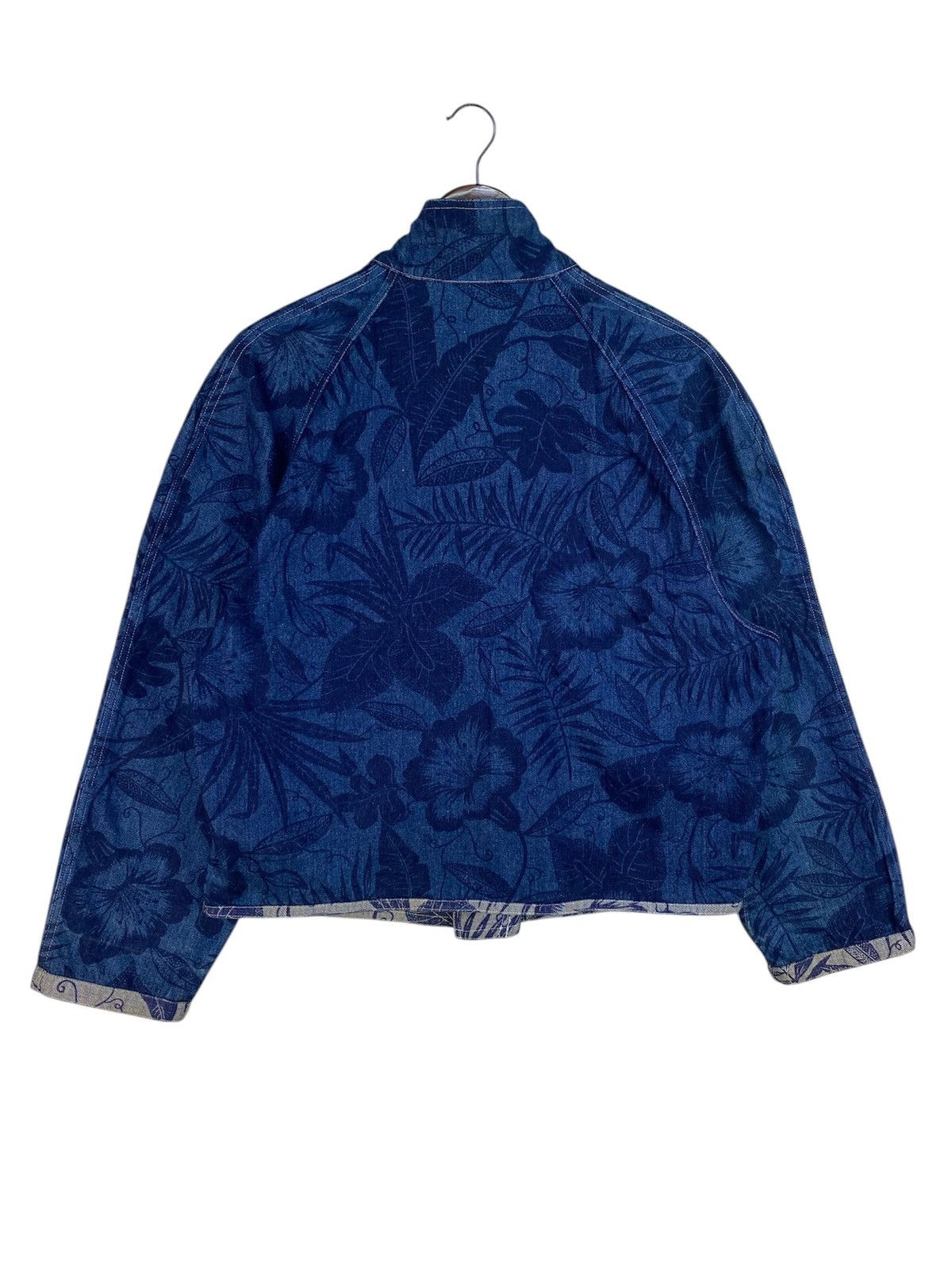 Japanese Brand 🔥RARE🔥VINTAGE DENIM REVERSIBLE JACKET x DESIGNER COLLECTION Size US XL / EU 56 / 4 - 6 Thumbnail