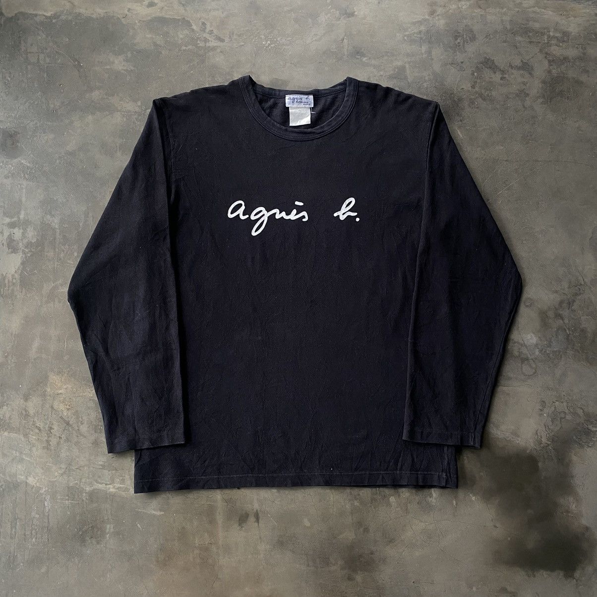 agnes b. longsleeve agnes b big logo Size US M / EU 48-50 / 2 - 2 Thumbnail