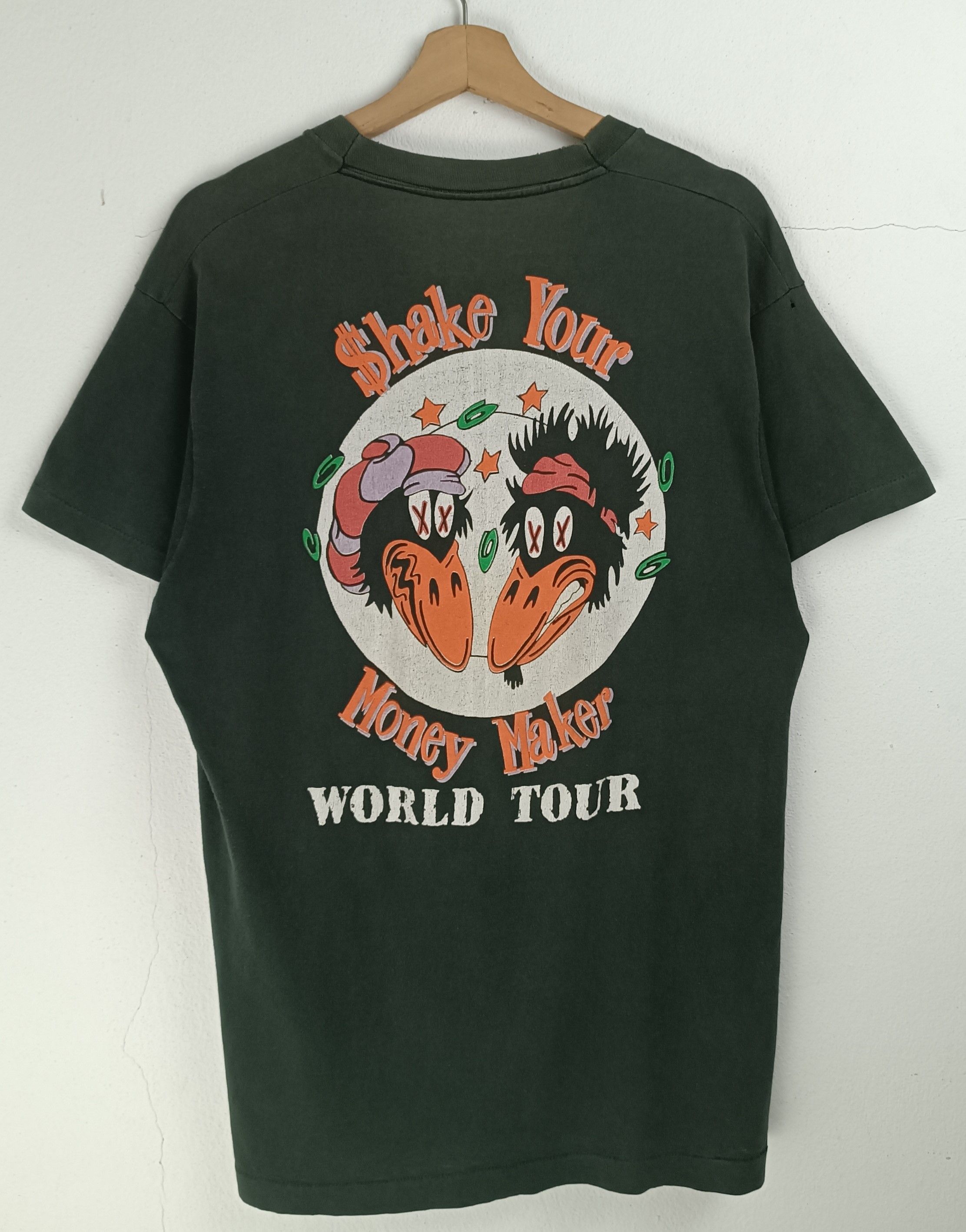 Vintage VINTAGE 90'S THE BLACK CROWES WORLD TOUR OZZY ZEPPELIN ZZ Size US L / EU 52-54 / 3 - 4 Thumbnail
