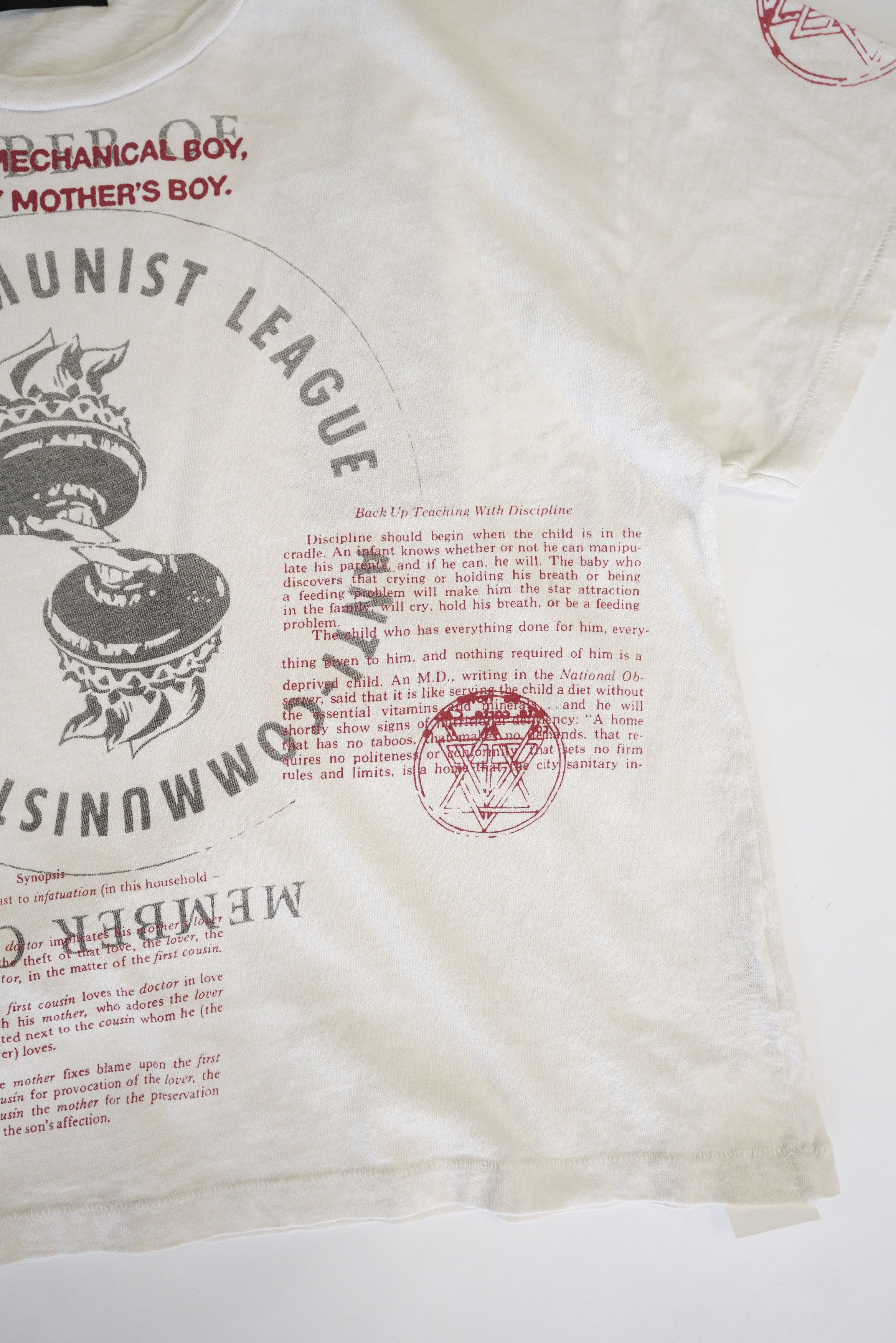 Enfants Riches Deprimes ERD Anti-Communist League Maxfield Tee Size US L / EU 52-54 / 3 - 4 Thumbnail