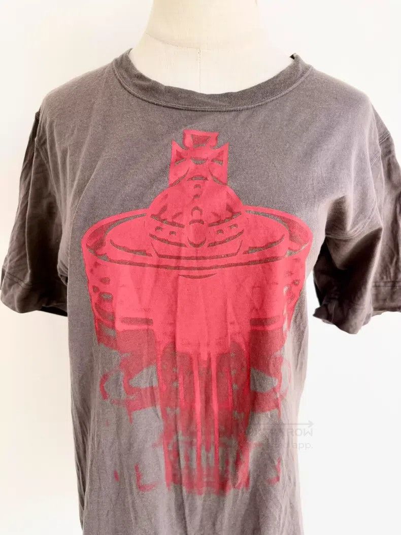 Vivienne Westwood Vivienne Westwood Vintage Grey Brown Shadow Saturn Short S Size S / US 4 / IT 40 - 4 Thumbnail
