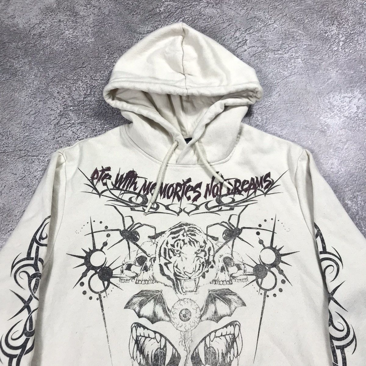 Vintage Vintage Y2K Occult Graphic Hoodie Grunge Dark Academia M Size US M / EU 48-50 / 2 - 2 Thumbnail