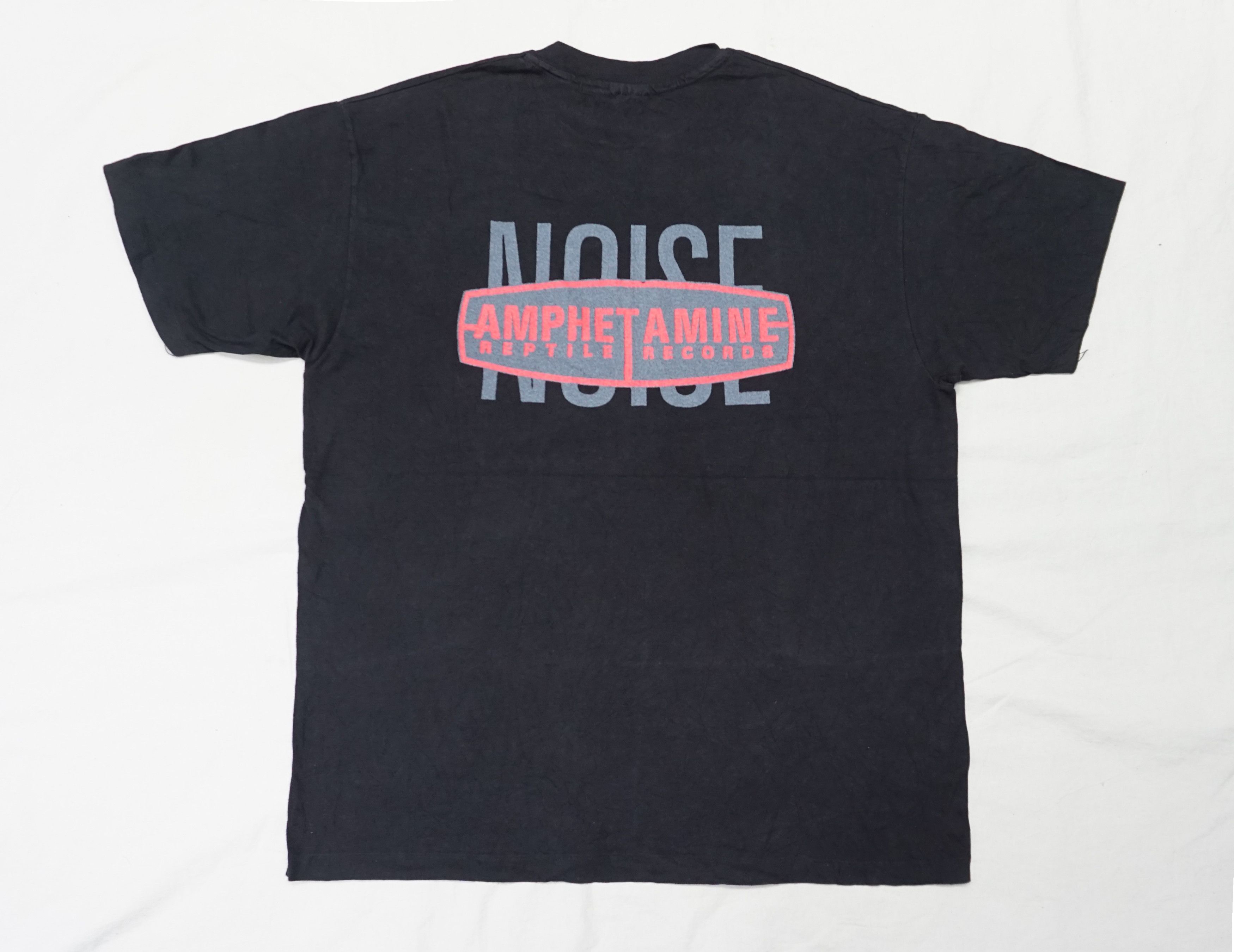 Band Tees × Vintage 90s Helios Creed "NOISE" T-shirt Amphetamine Reptile Records Size US XL / EU 56 / 4 - 5 Thumbnail