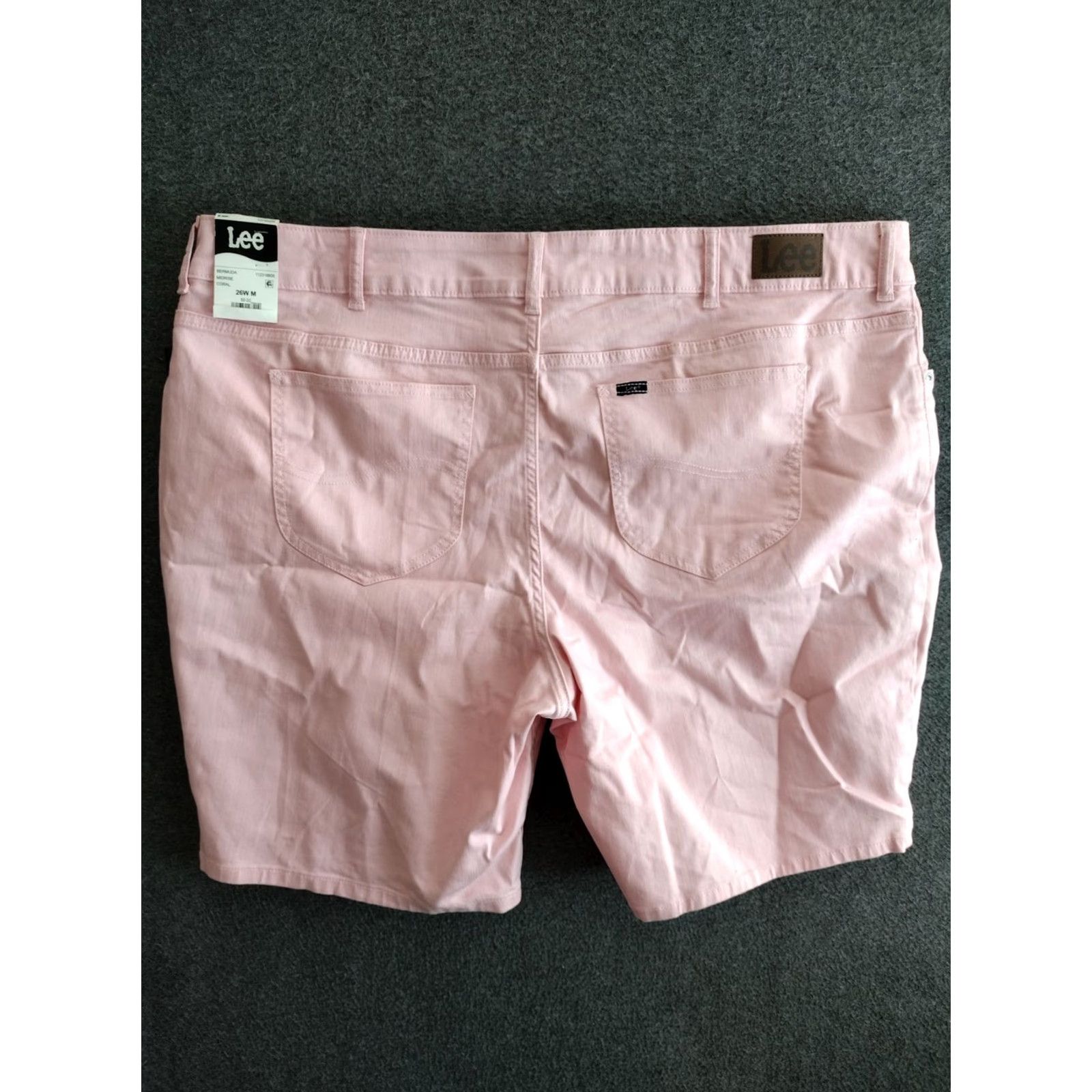 Lee Lee Bermuda Shorts Coral 26W Medium Womens Bermuda Shorts Coral 26W Medium Lee Size 26" / US 2 / IT 38 - 2 Thumbnail