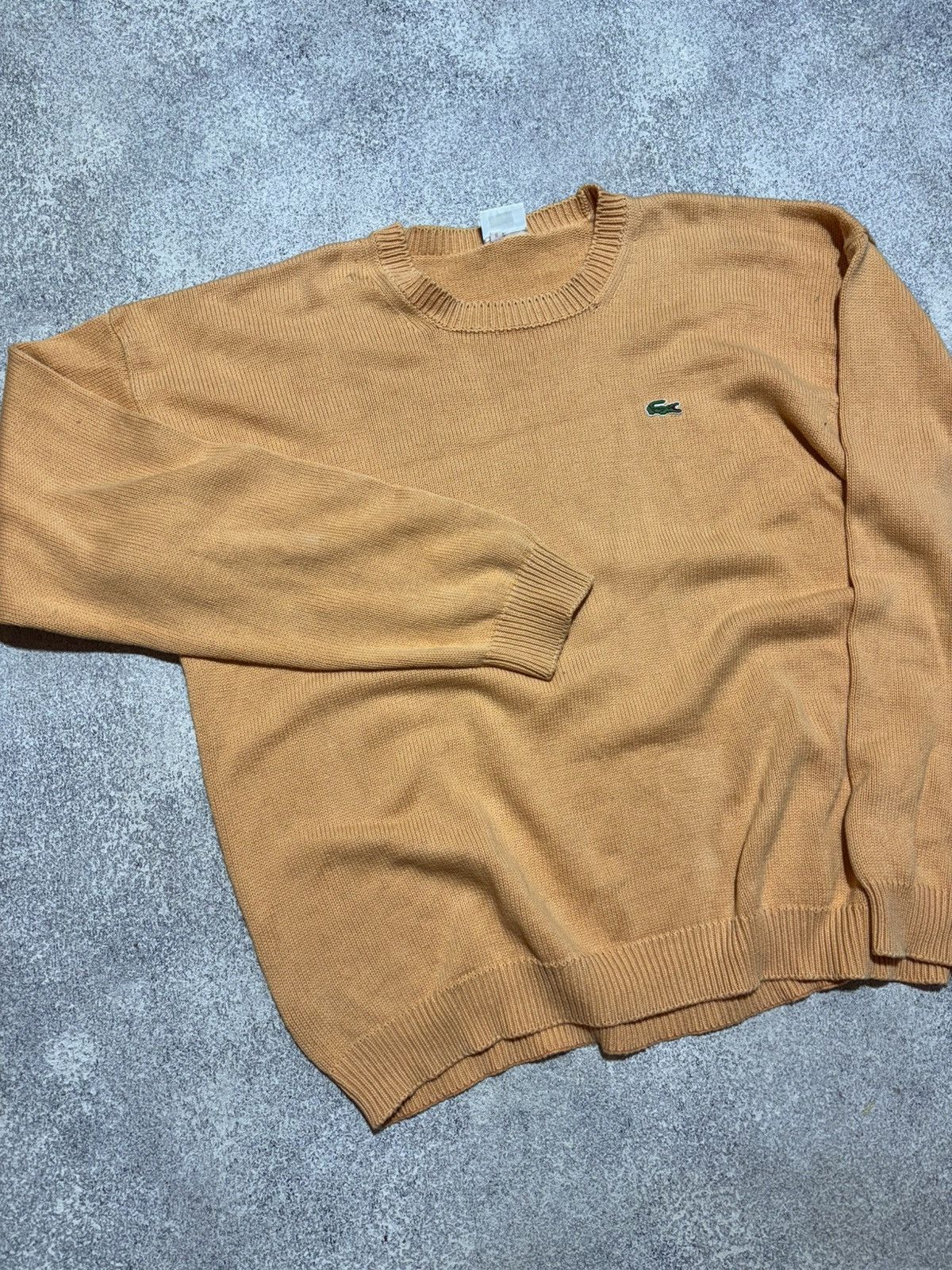 Lacoste × Vintage Lacoste Vintage Sweater Orange Mens size XXL Size US XXL / EU 58 / 5 - 3 Thumbnail