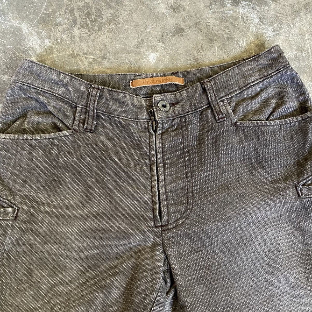 RIPVANWINKLE 2000s RIP VAN WINKLE Cargo Denim Pants Size US 29 - 3 Thumbnail