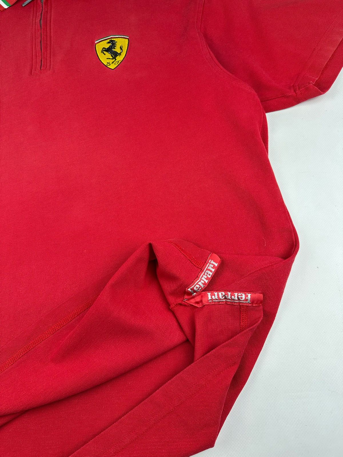 Ferrari × Vintage Vintage Ferrari Official Product Polo Shirt 1999 Size US XL / EU 56 / 4 - 3 Thumbnail