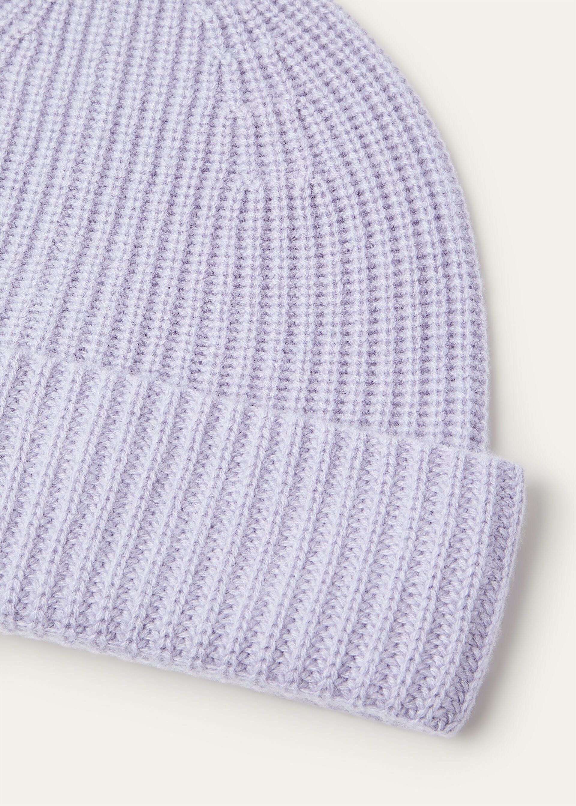 Loro Piana os11x0426 FXM0042 Size: OS / Sergio Beanie Hat / Cap Violet Size ONE SIZE - 3 Thumbnail
