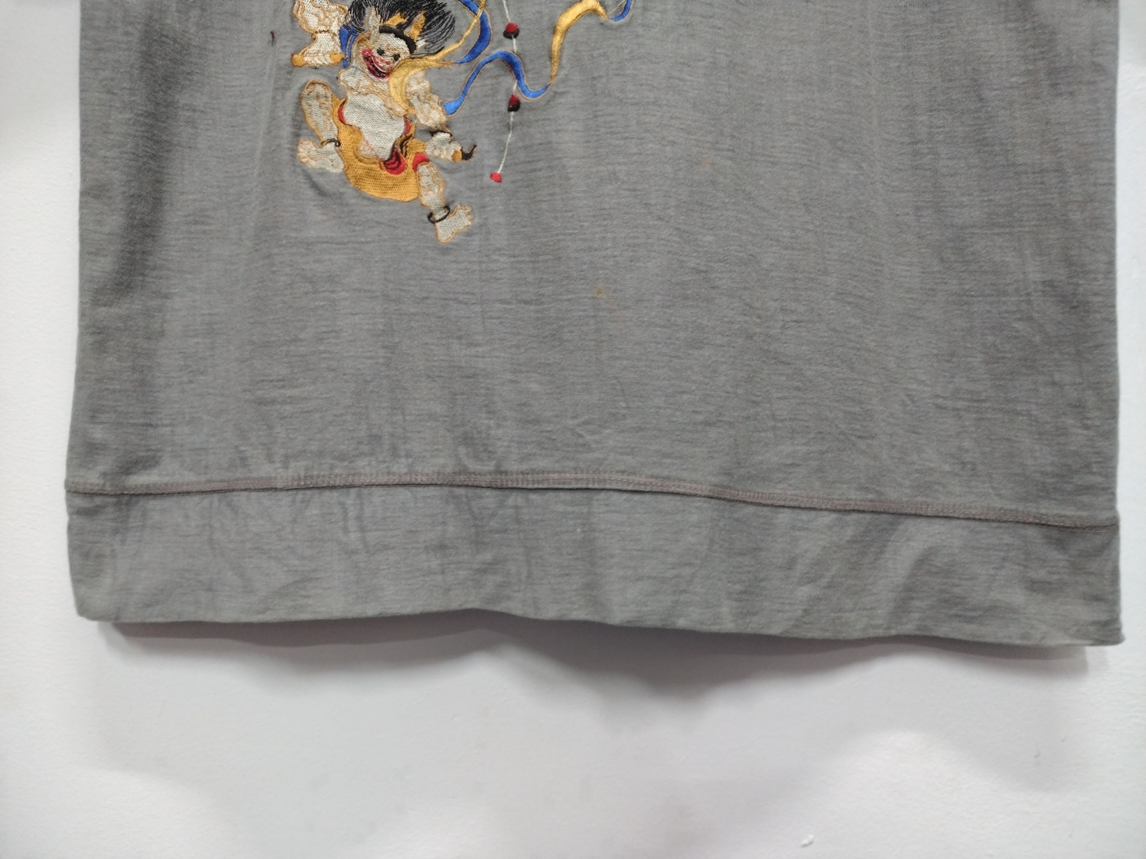 Japanese Brand RARE! Crazy Awesome Vintage God of wind JAPAN Rare Graphic Size US M / EU 48-50 / 2 - 6 Thumbnail