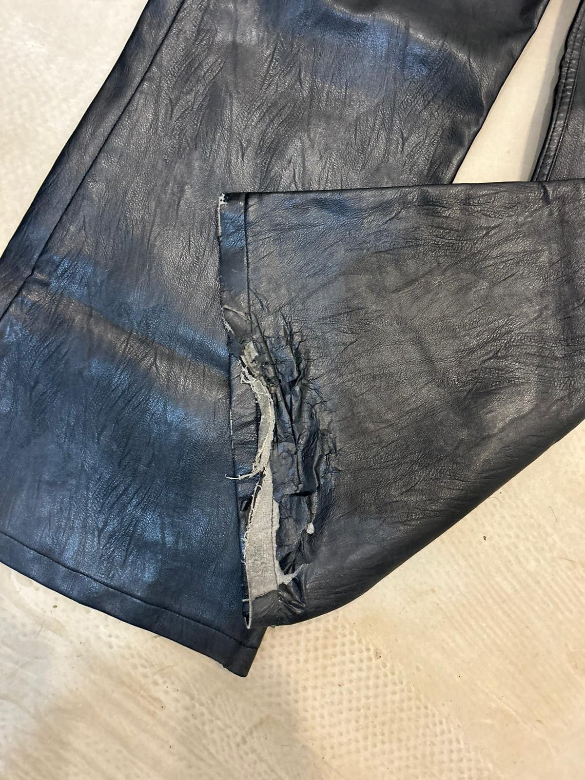 Vintage Ranger Cartel Flared Waxed Denim Size US 34 / EU 50 - 3 Thumbnail