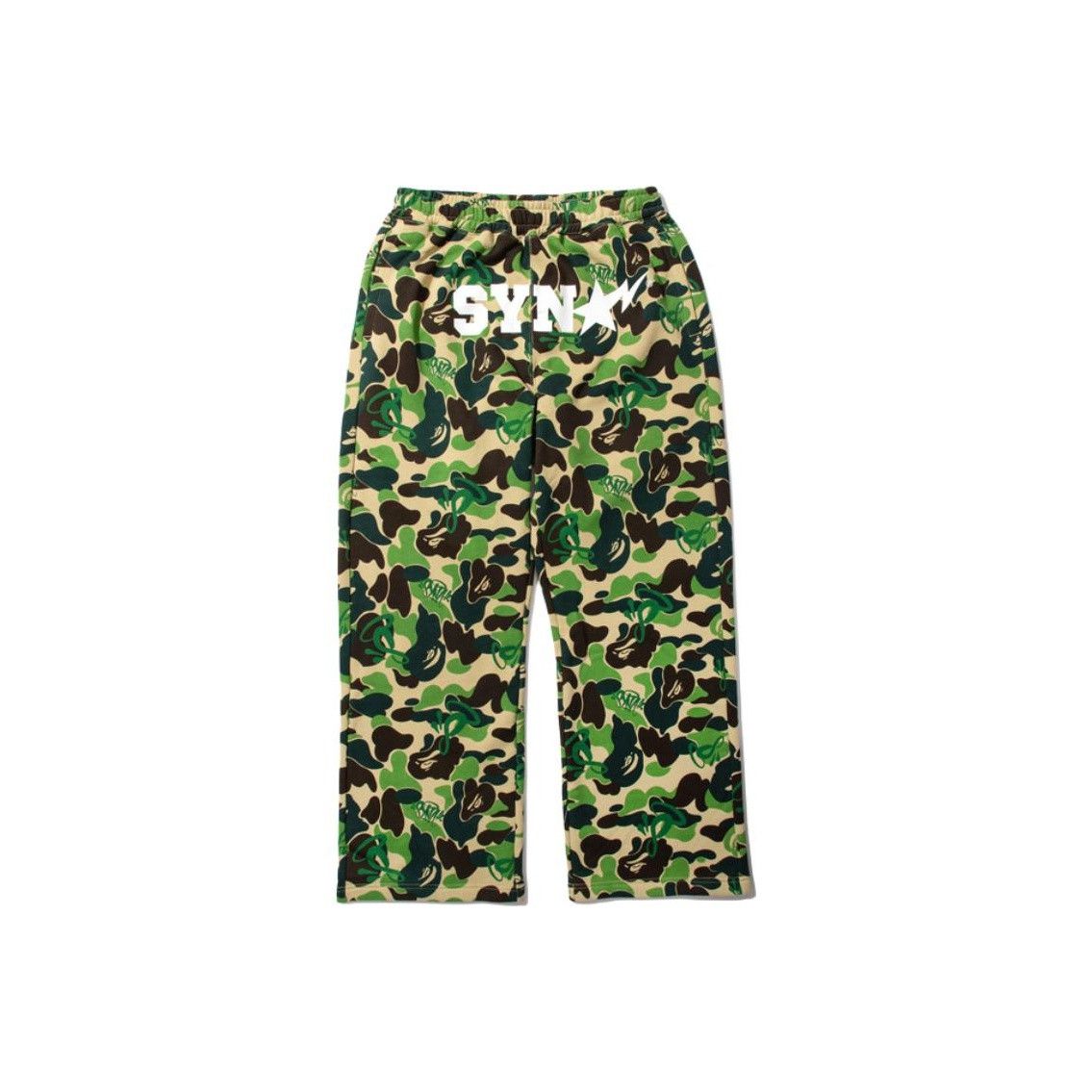 Bape A Bathing Ape x Spotify x Syna Camo Sweatpants L Size US 34 / EU 50 - 1 Thumbnail