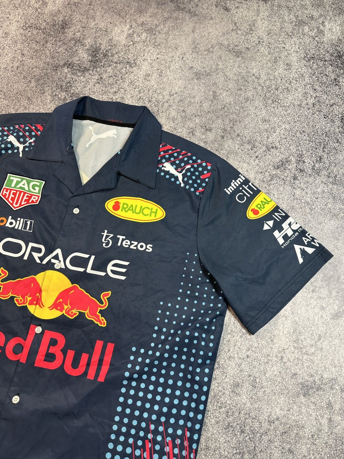 Formula 1 × Puma × Red Bull Puma Red Bull Racing Formula 1 Max Verstappen Shirt F1 Team Size US XL / EU 56 / 4 - 3 Thumbnail