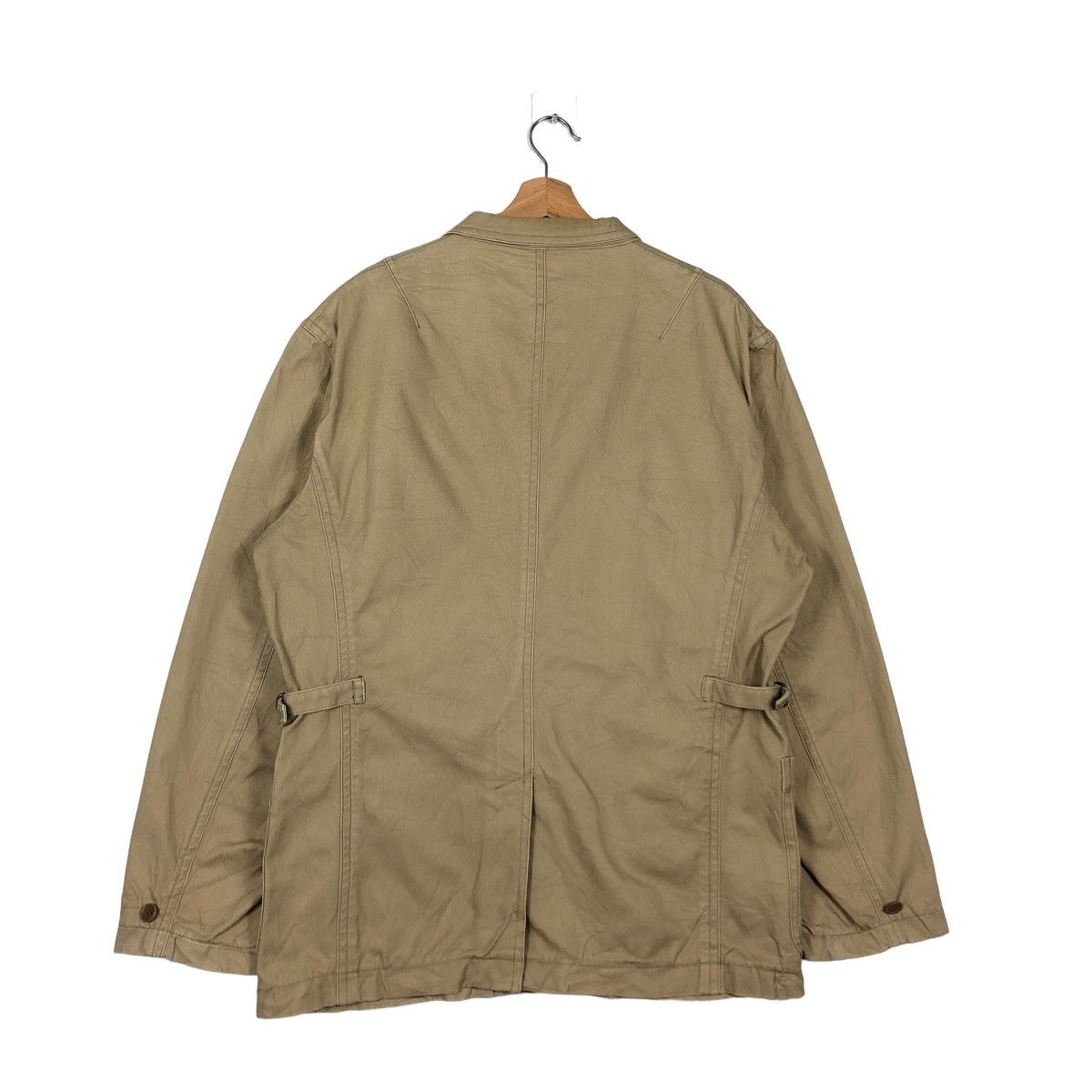 Japanese Brand 🔥CHORE WORK JACKET CROCODILE ISSEY MIYAKE DESIGN Size US L / EU 52-54 / 3 - 8 Thumbnail