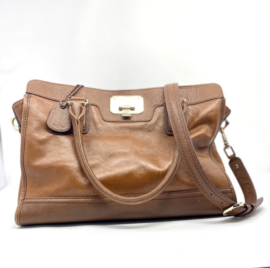 Cole Haan The Kendra Tote | Soft Vegetable Leather & Gecko Trim Size ONE SIZE - 2 Thumbnail