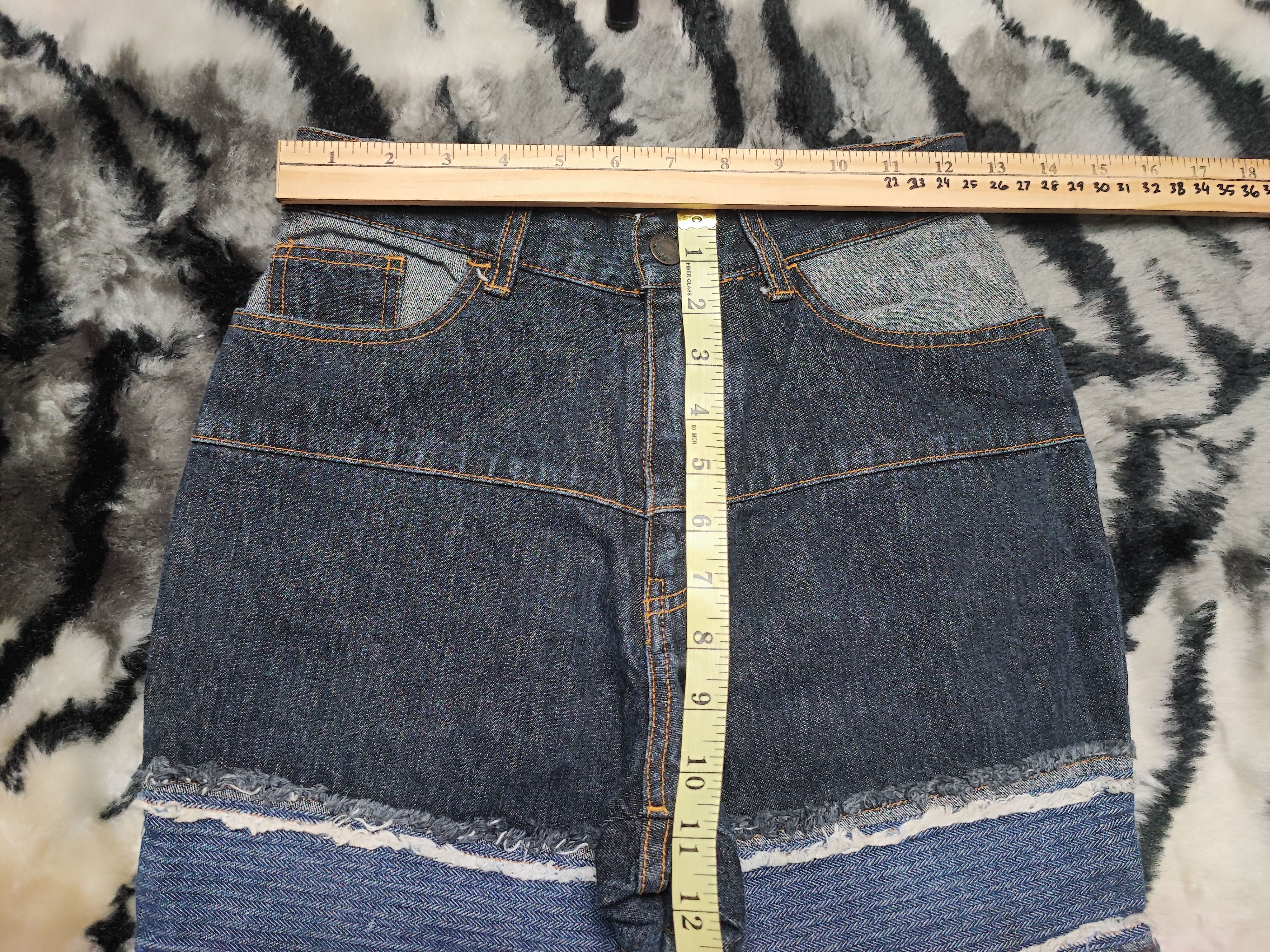 Hysteric Glamour Hagi Flared Denim Patchwork Inspired Hysteric Glamour Size 25" / US 0 / IT 36 - 4 Thumbnail