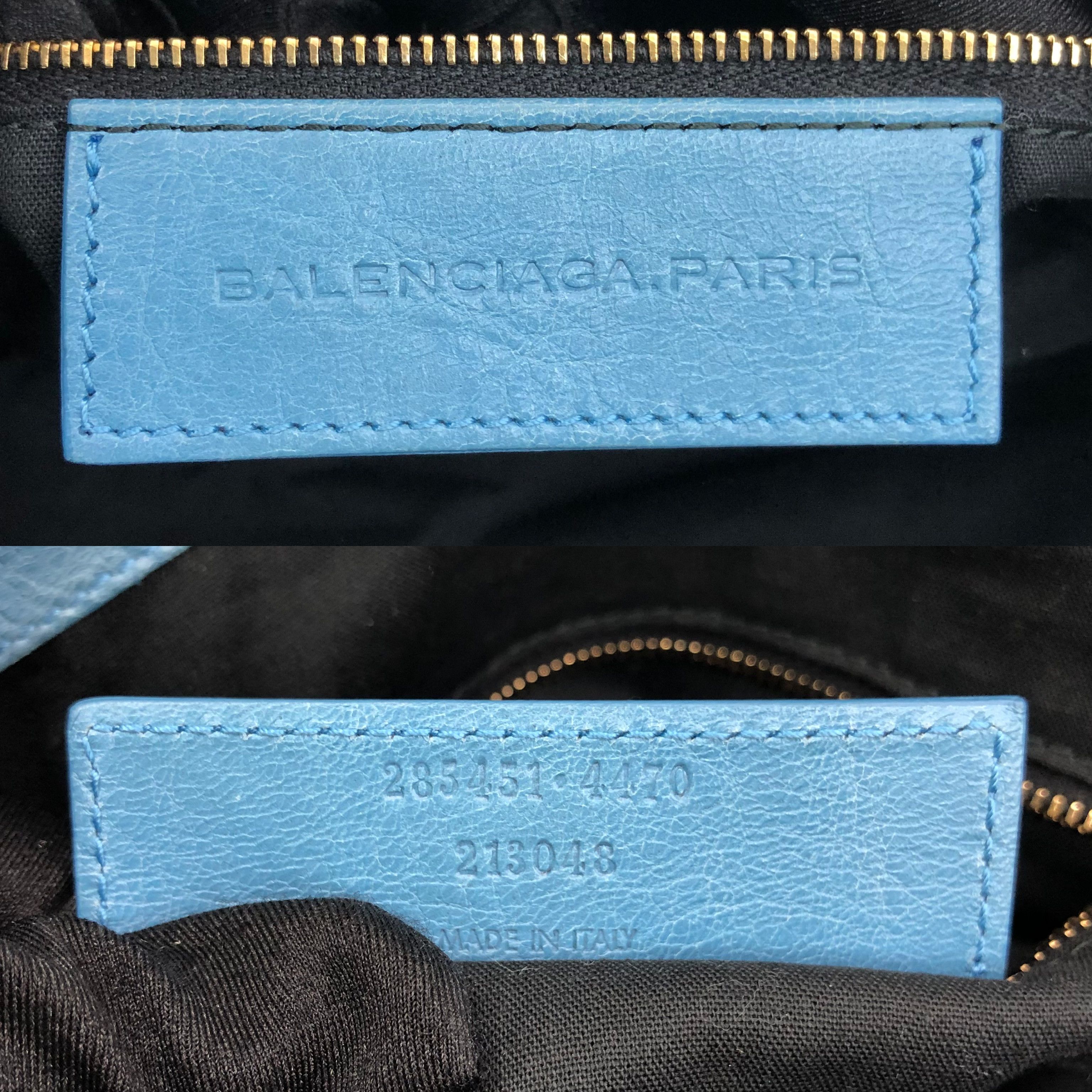 Balenciaga BALENCIAGA 2000s - Giant Work Lambskin Motorcycle City Bag Size ONE SIZE - 9 Thumbnail