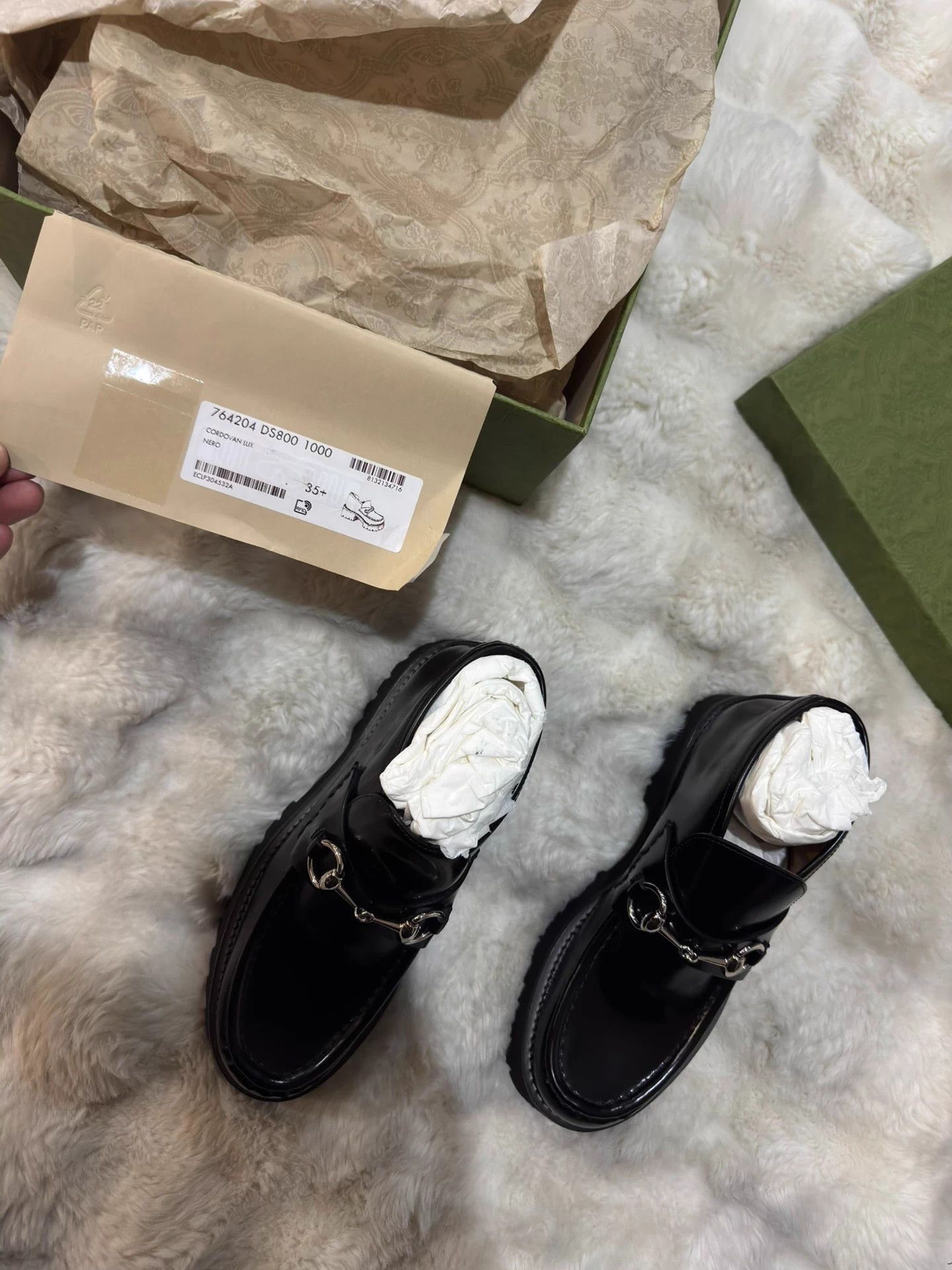 Gucci Gucci Women's Classic Horsebit Platform Loafer 35.5 EU New Size US 4.5 / IT 34.5 - 9 Thumbnail